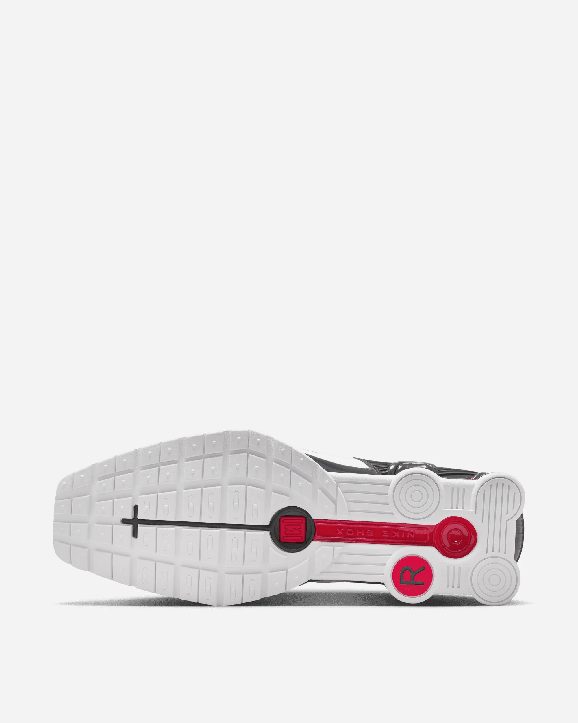 Women's Martine Rose Shox MR4 Sneakers White / Varsity Red - Image 4