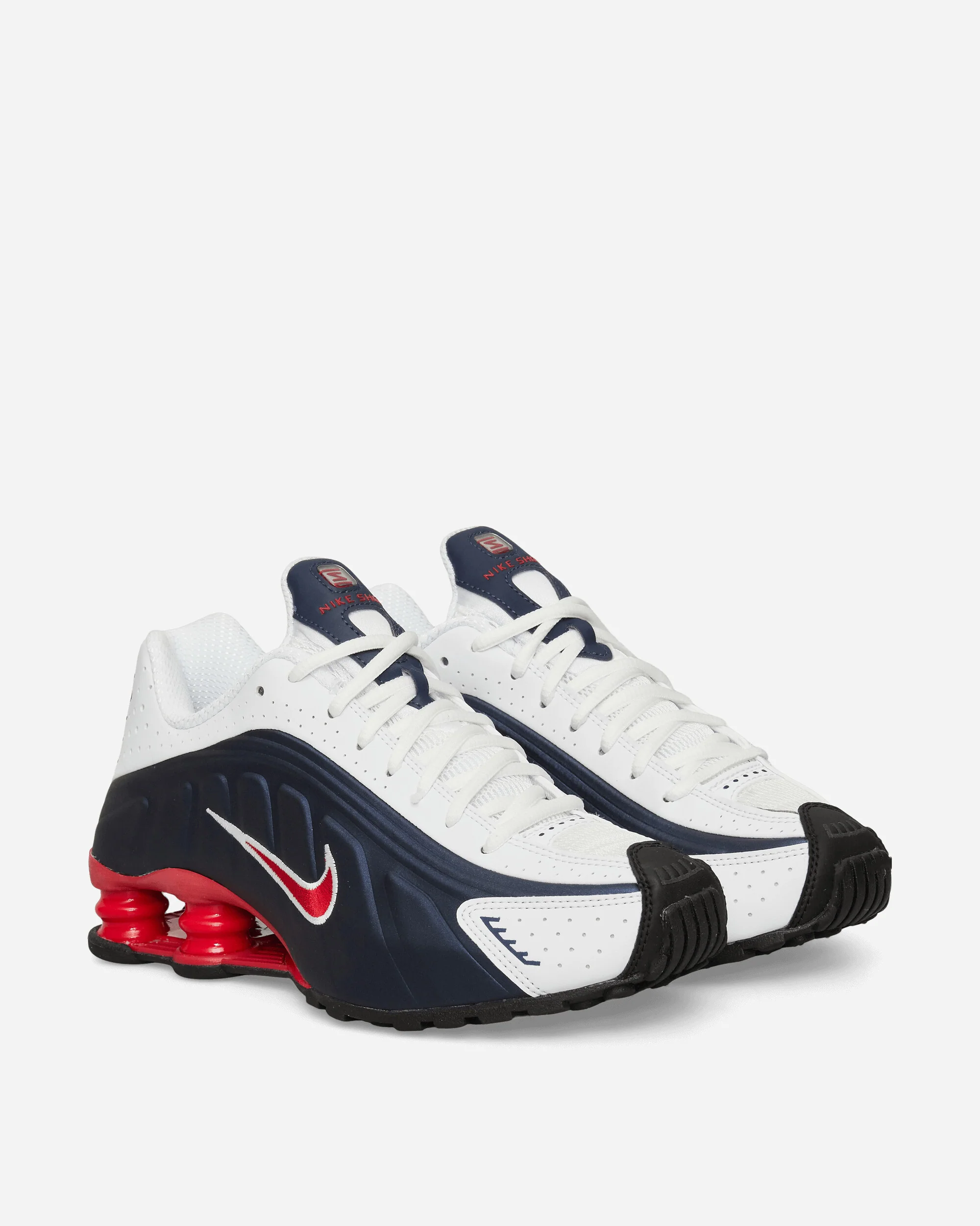 Shox R4 Sneakers Midnight Navy / White / Gym Red - Image 2