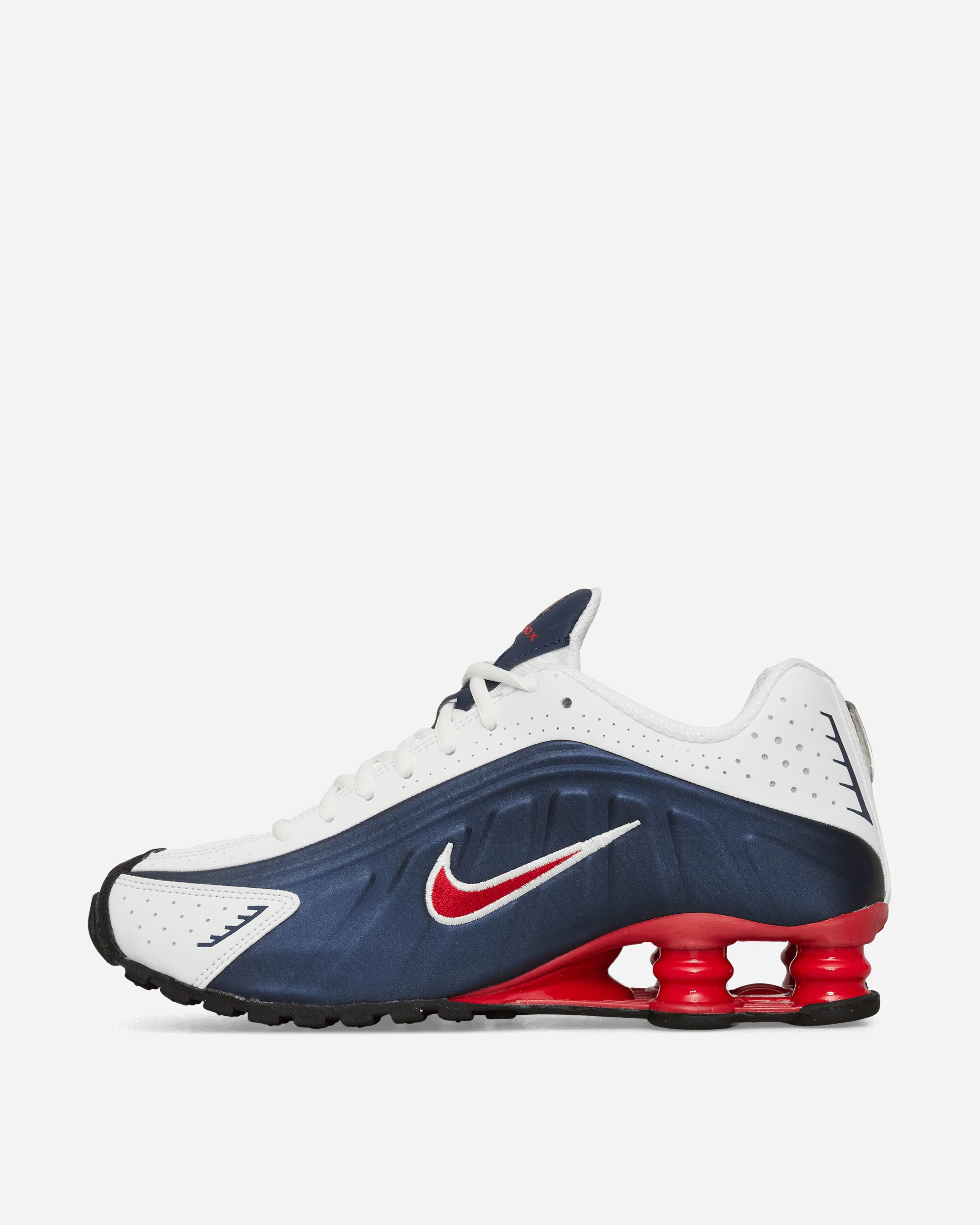 Shox R4 Sneakers Midnight Navy / White / Gym Red - Image 3