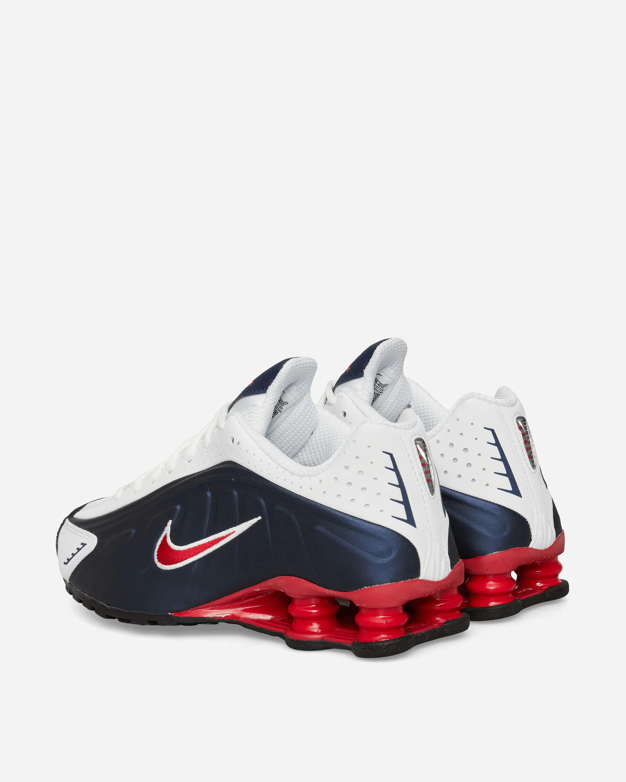 Shox R4 Sneakers Midnight Navy / White / Gym Red - Image 4