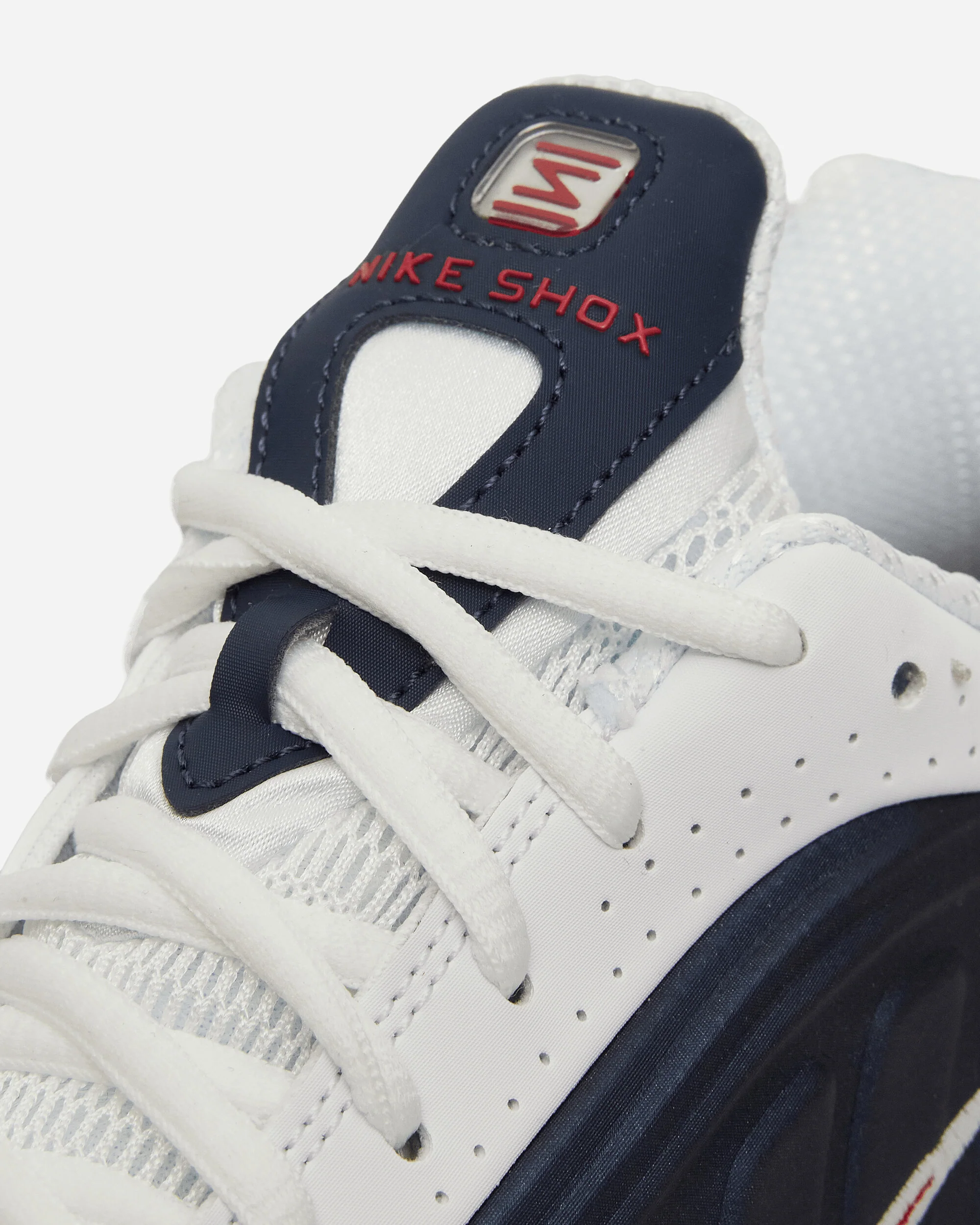 Shox R4 Sneakers Midnight Navy / White / Gym Red - Image 6