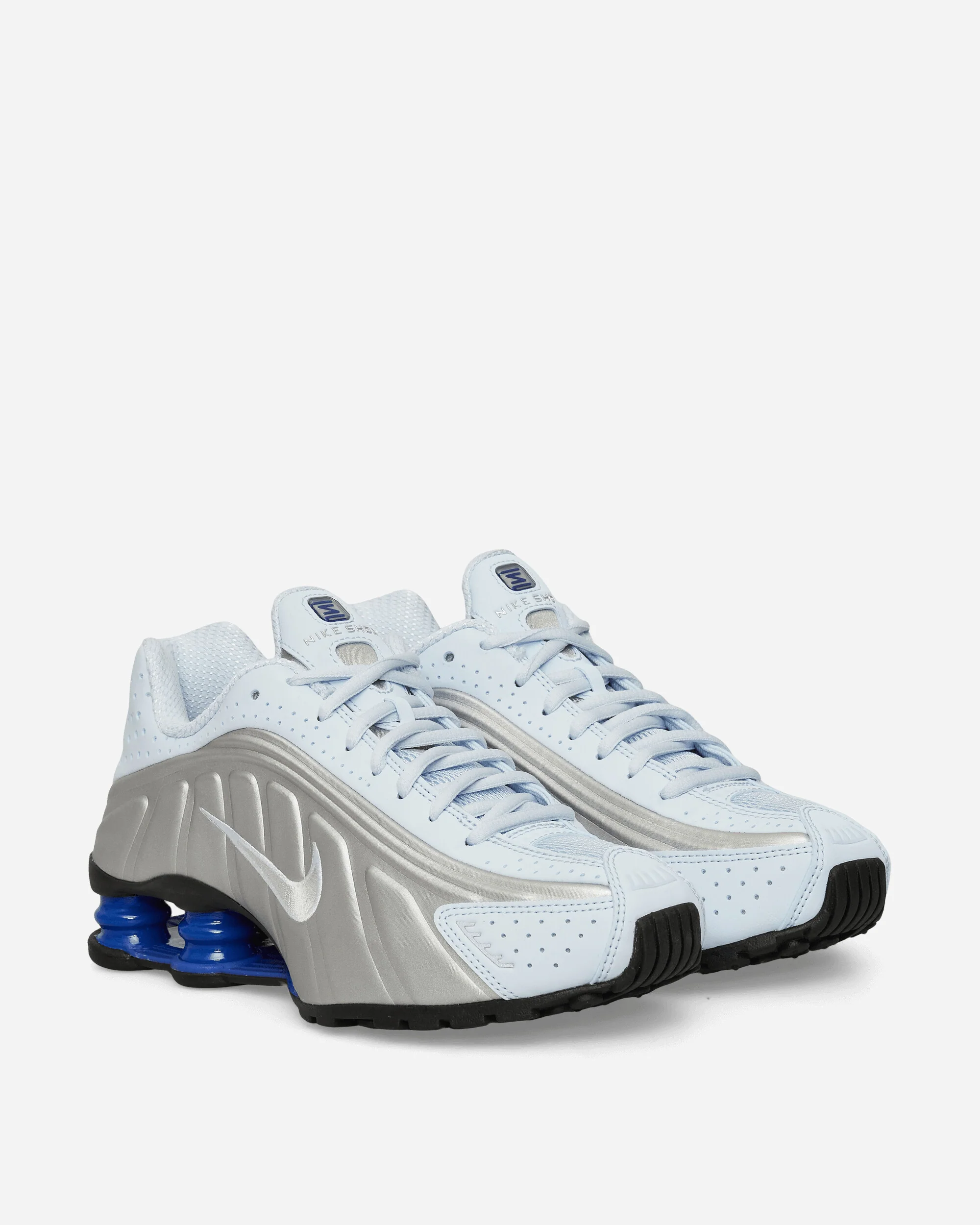Women's Shox R4 Sneakers Blue Tint / Metallic Silver - Image 2