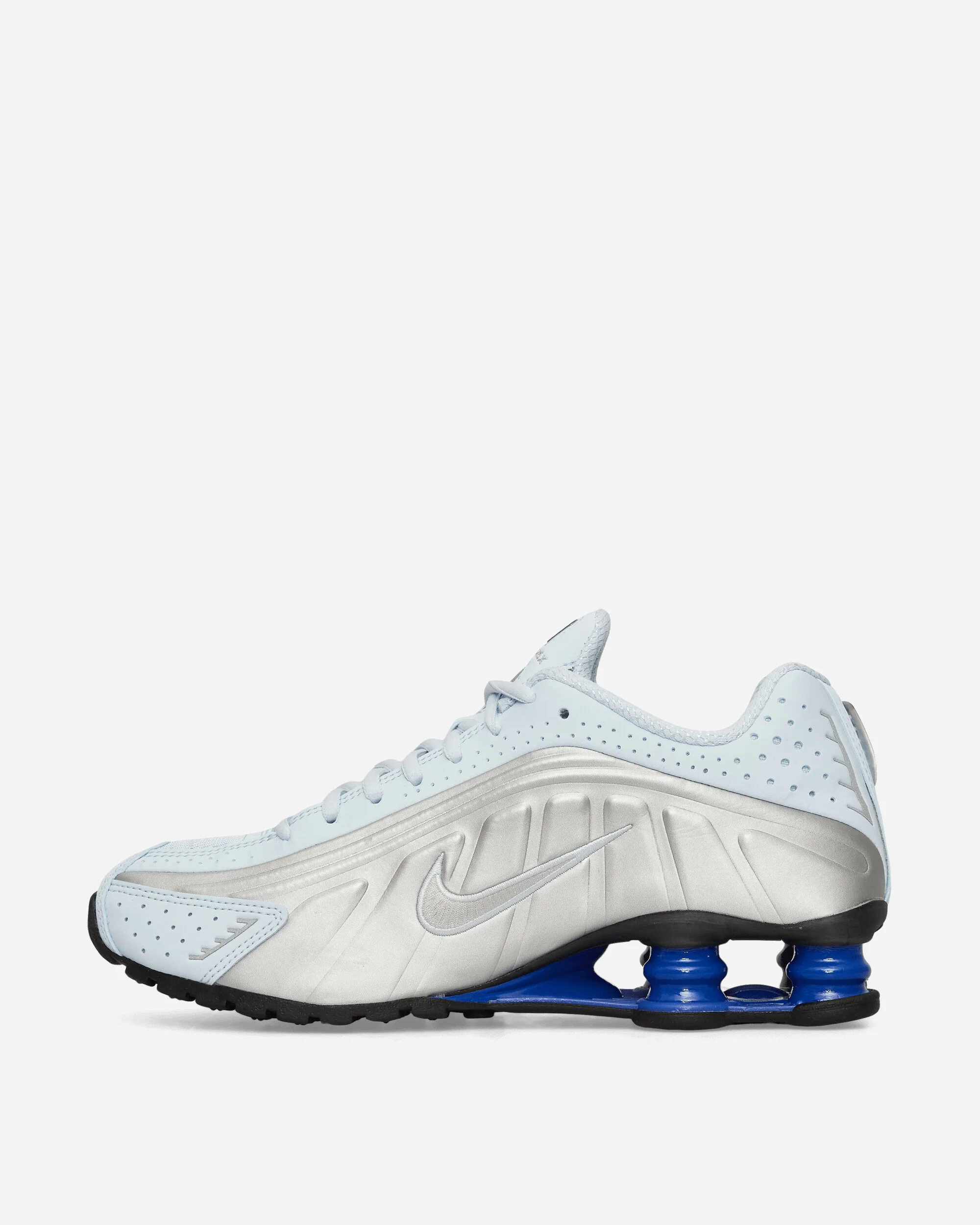 Women's Shox R4 Sneakers Blue Tint / Metallic Silver - Image 3