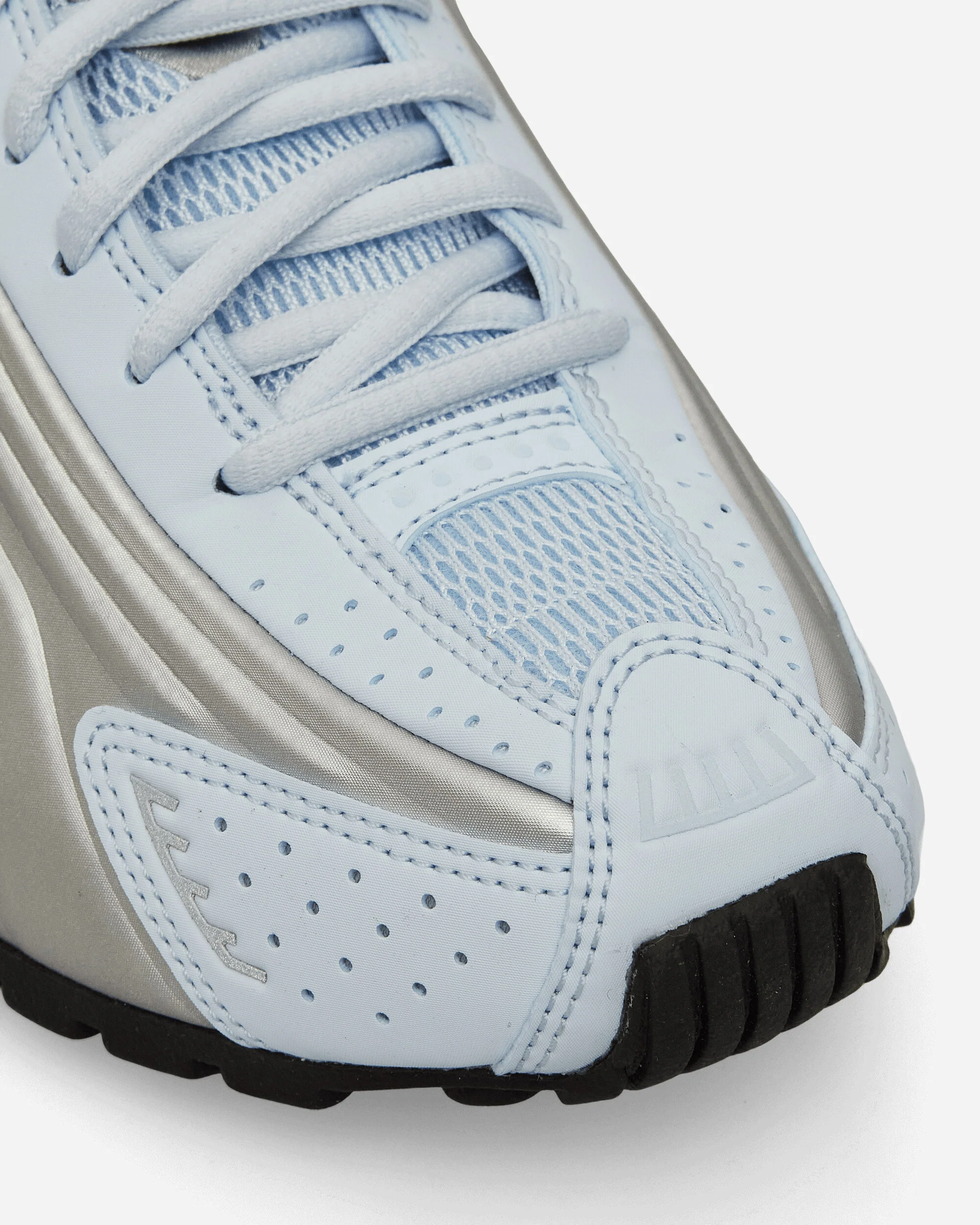 Women's Shox R4 Sneakers Blue Tint / Metallic Silver - Image 6