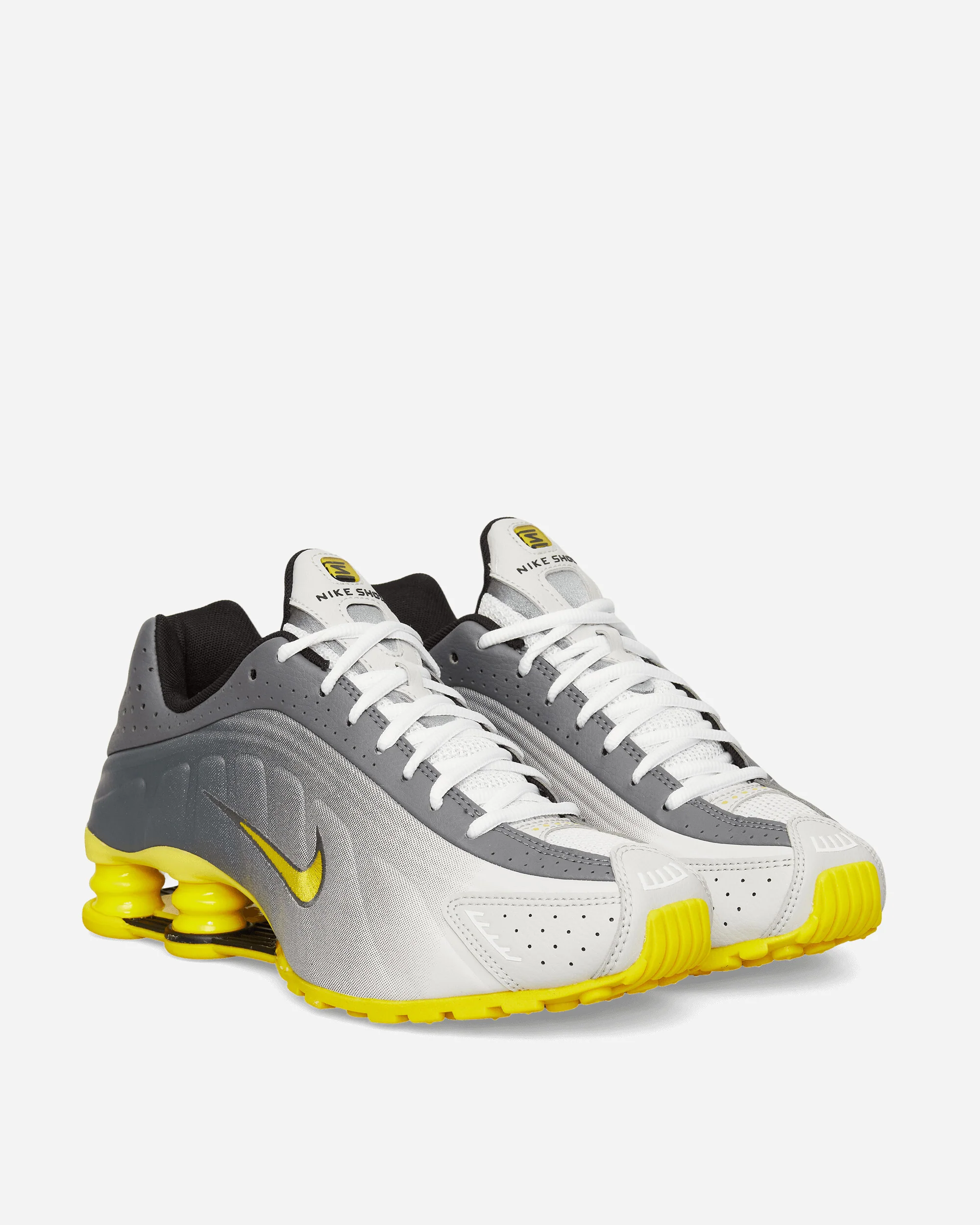 Shox R4 SE Sneakers Vast Grey / Bright Citron - Image 2
