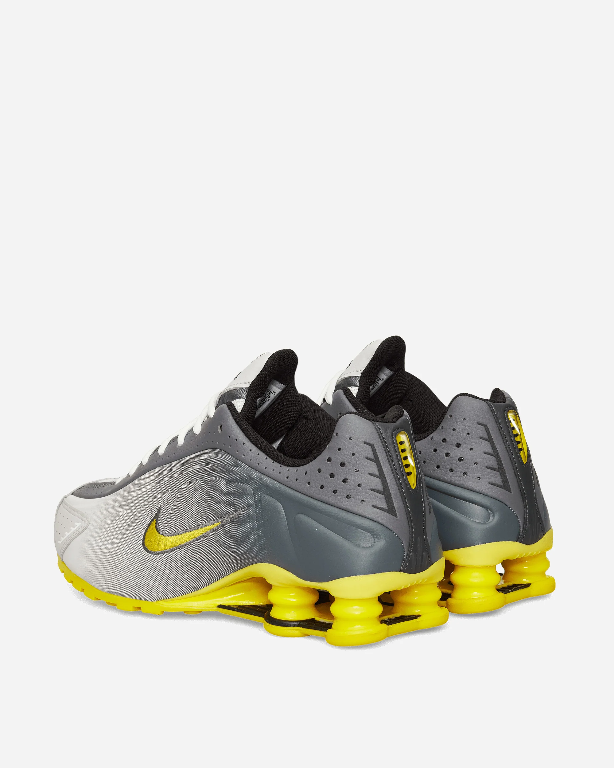 Shox R4 SE Sneakers Vast Grey / Bright Citron - Image 4