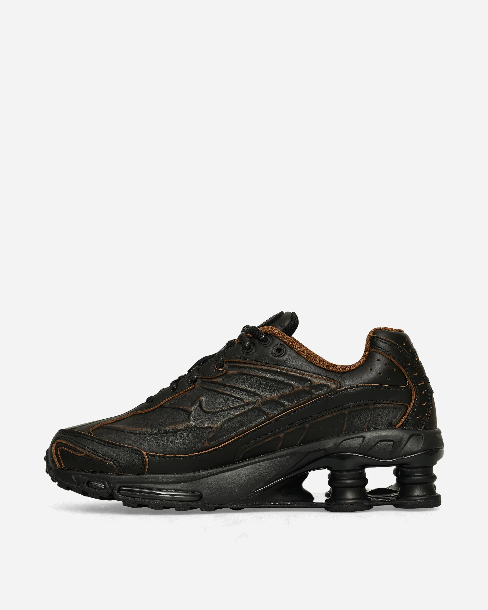Shox Ride 2 Premium Sneakers Black / Light British Tan - Image 3