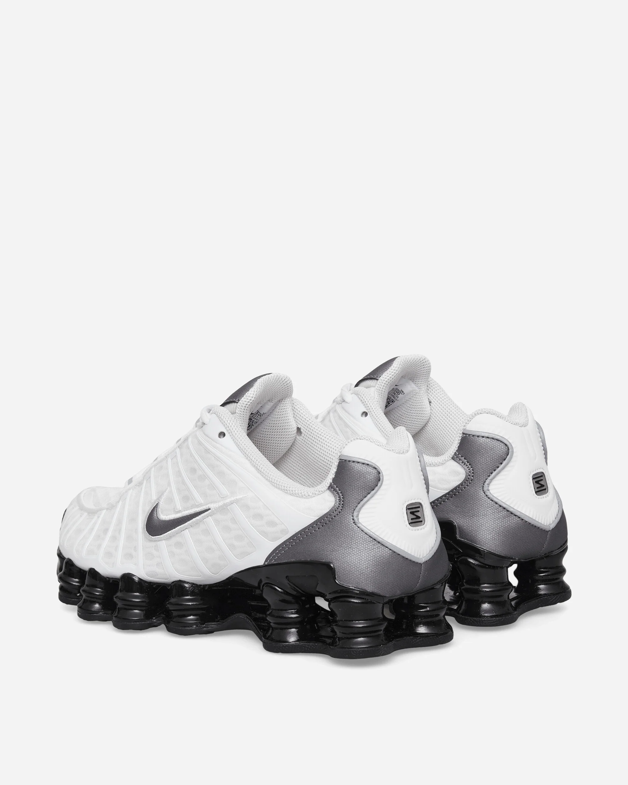 Shox TL Sneakers White / Black / Cool Grey / Metallic Cool Grey - Image 4