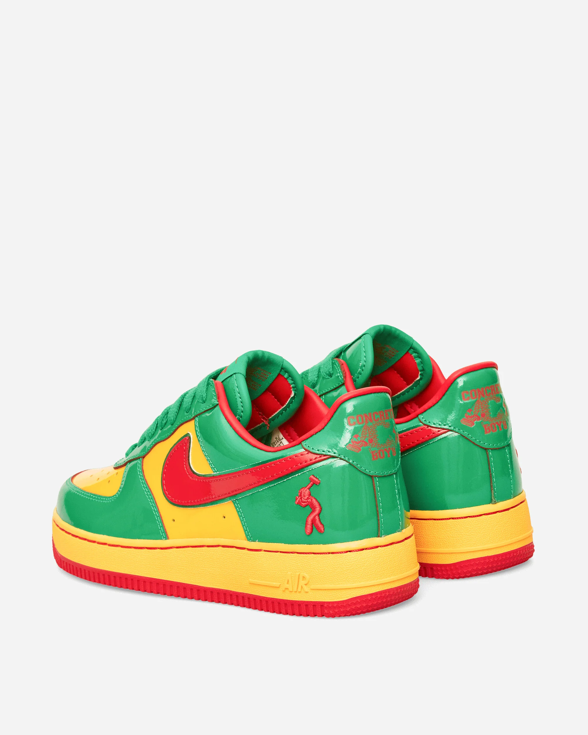 Us Force 1 Sneakers Lucky Green / Mystic Red - Image 4