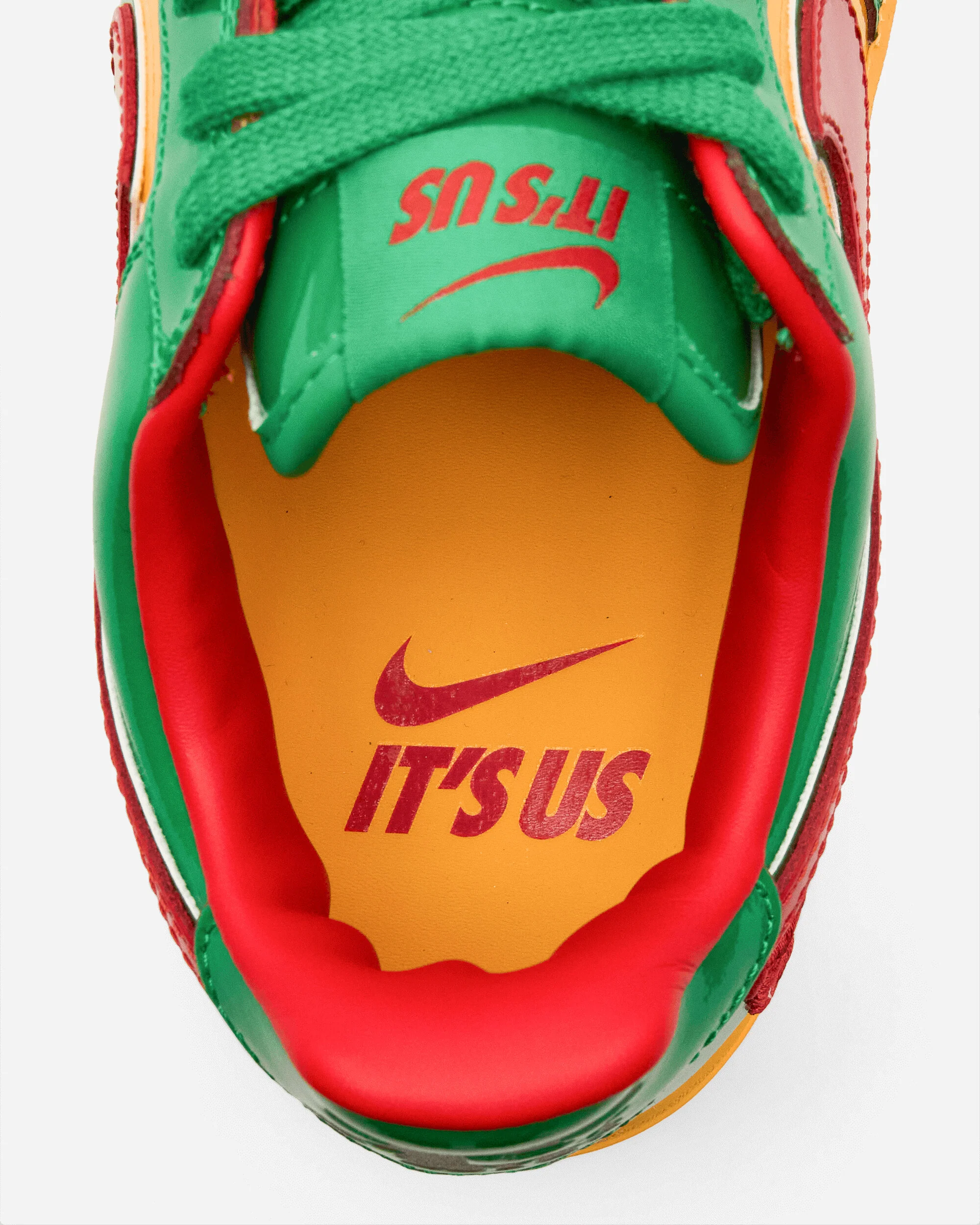Us Force 1 Sneakers Lucky Green / Mystic Red - Image 8