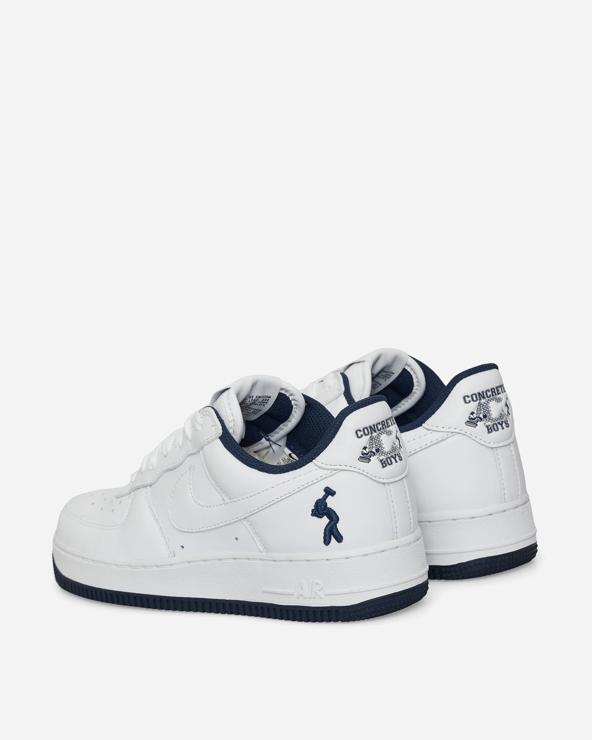 Us Force 1 Sneakers White / Midnight Navy - Image 4