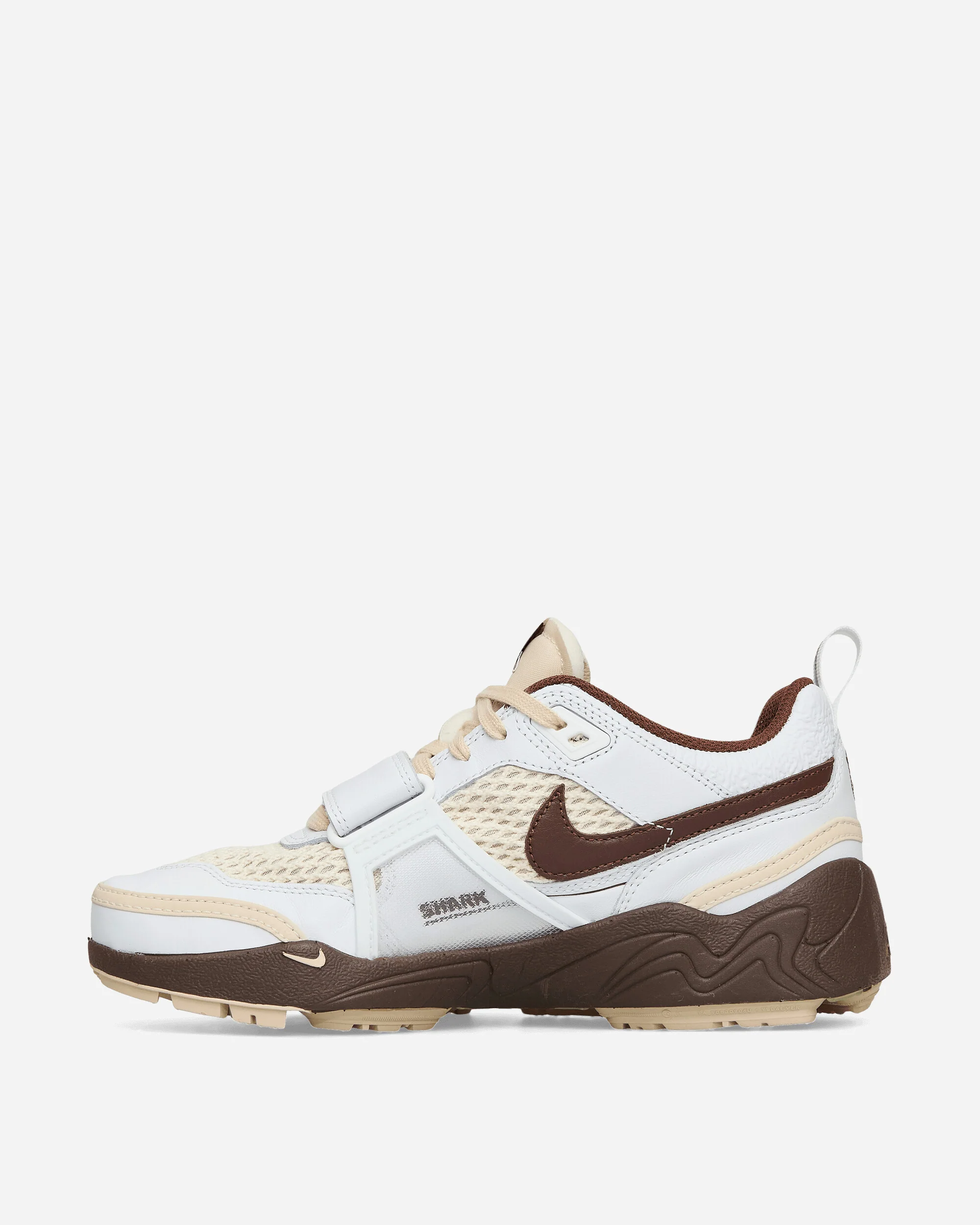 Travis Scott Zoom Field Jaxx Sneakers White / Light Chocolate - Image 3