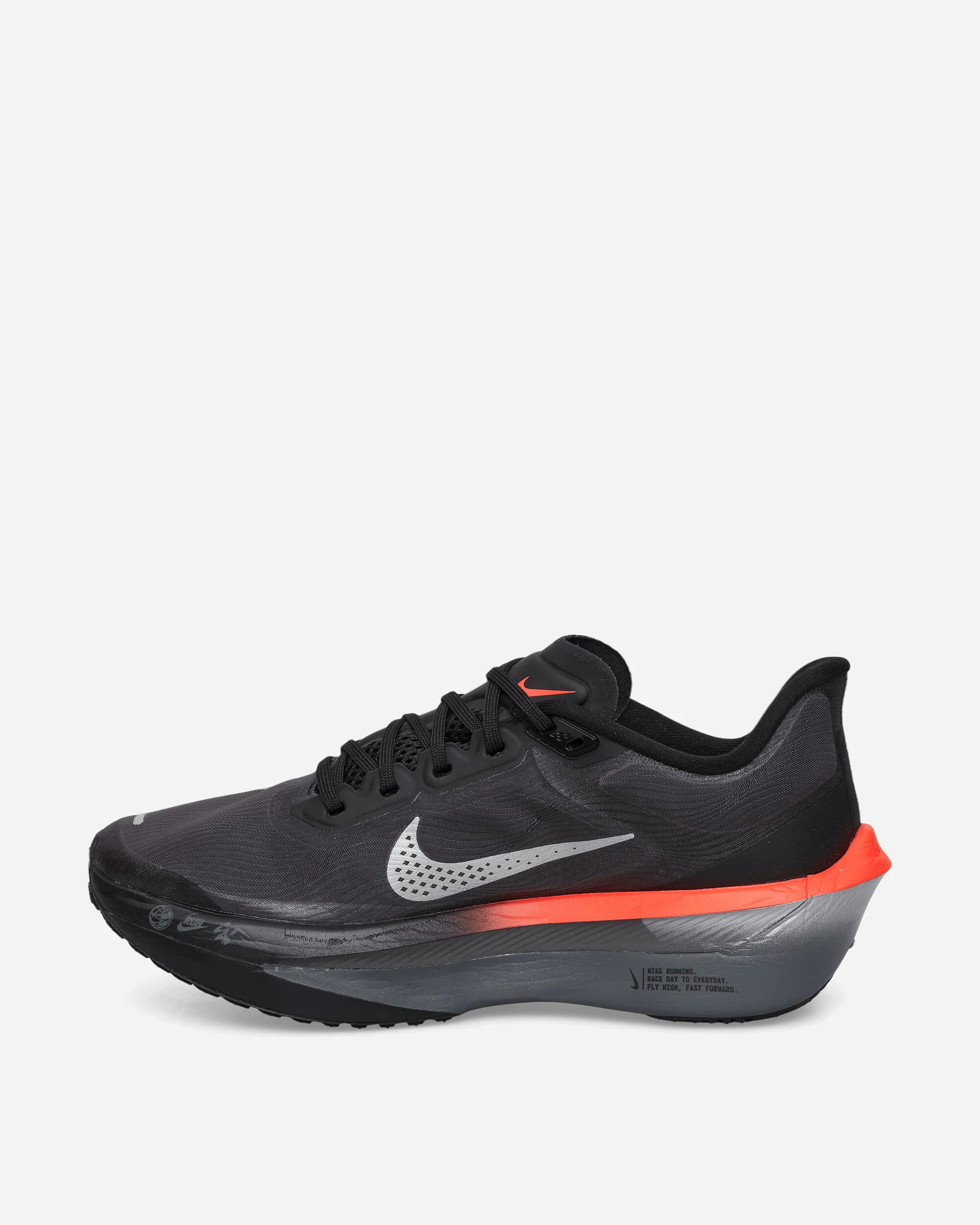 Zoom Fly 6 Sneakers Black / Metallic Silver / Bright Crimson - Image 3