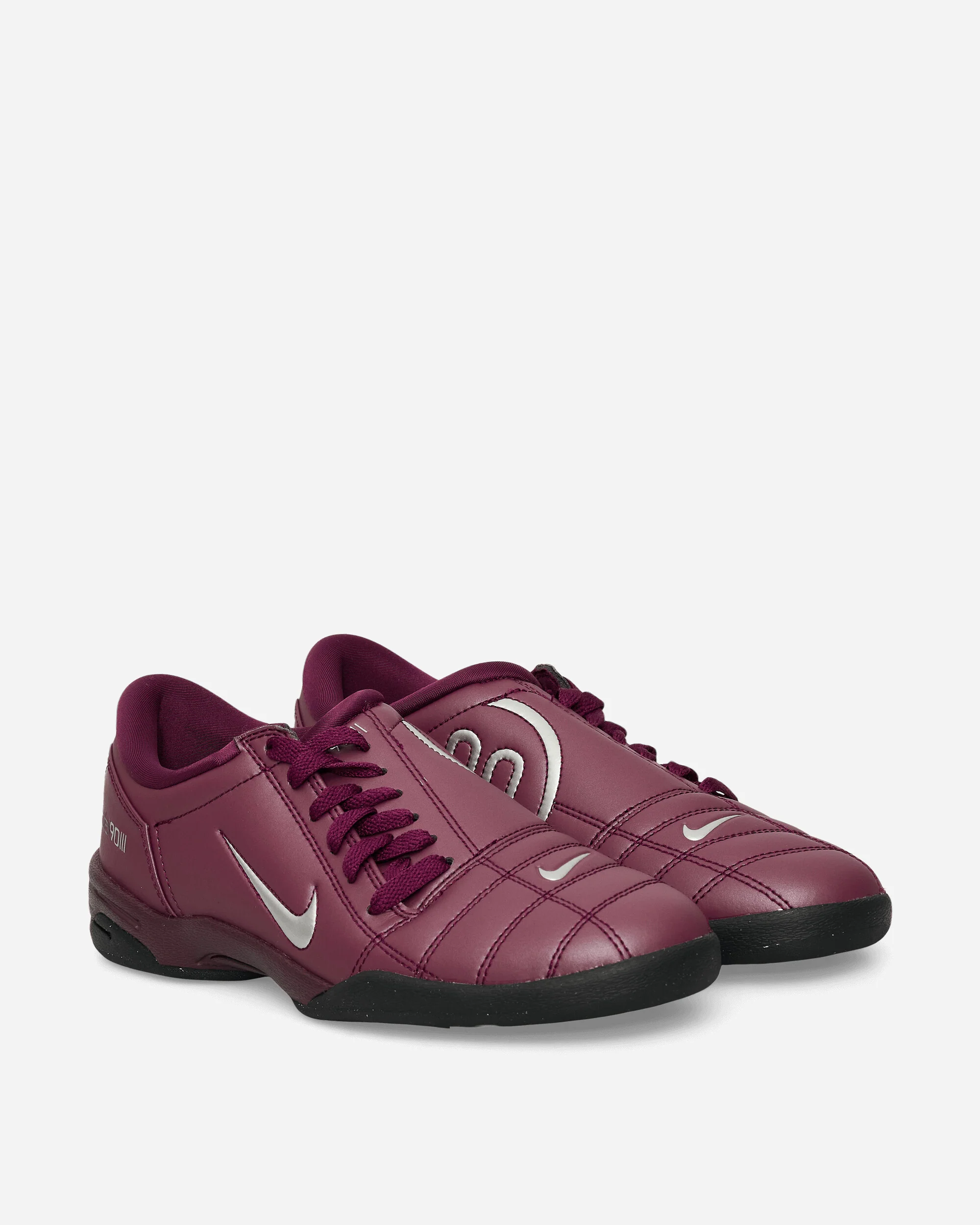 Total 90 Sneakers Bordeaux / Metallic Silver - Image 2
