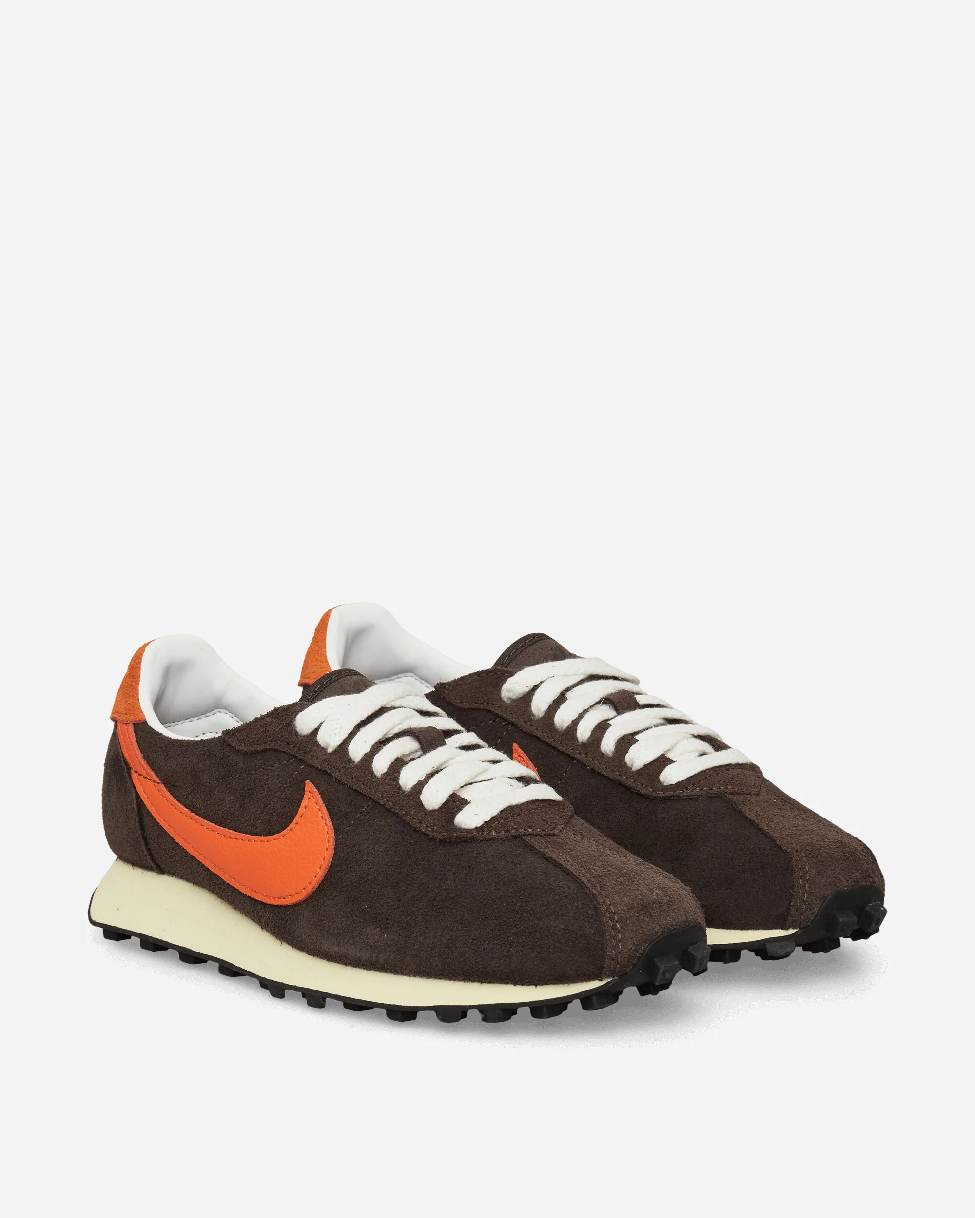 Women's LD-1000 Sneakers Velvet Brown / Safety Orange - Image 2