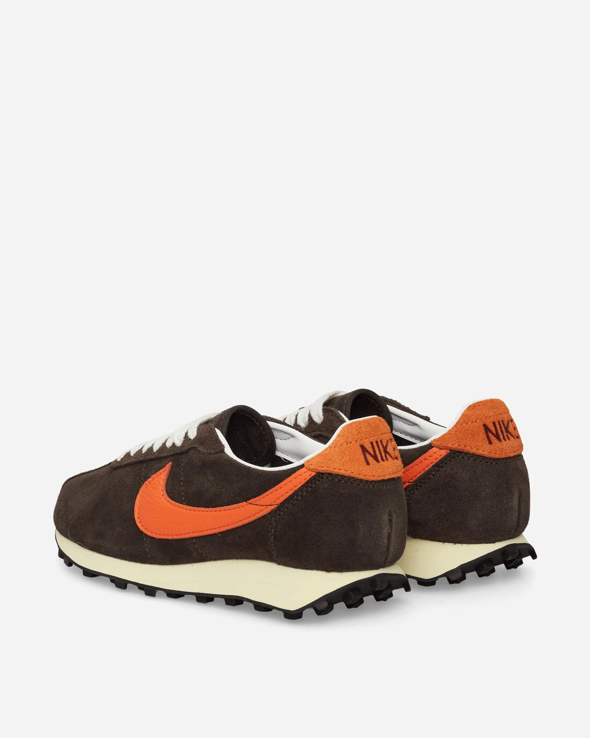 Women's LD-1000 Sneakers Velvet Brown / Safety Orange - Image 4