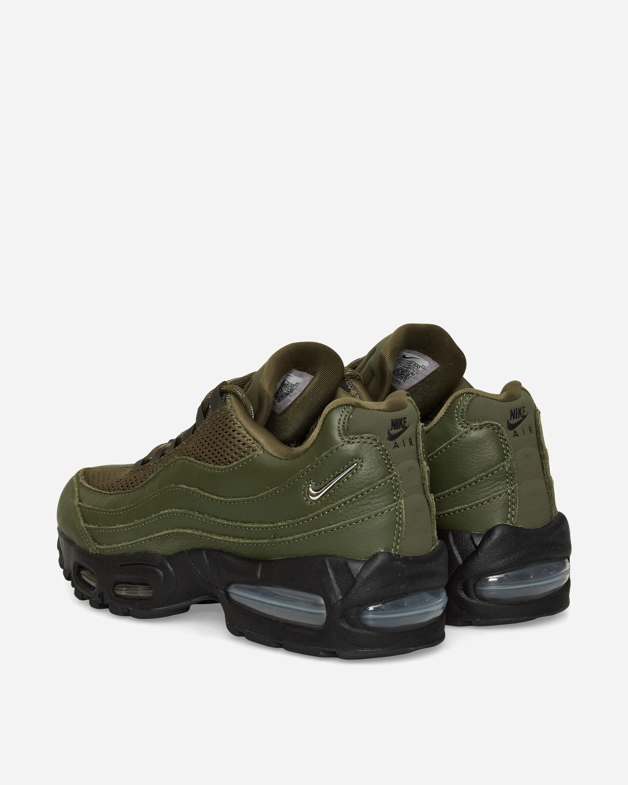 Women's Air Max 95 Sneakers Cargo Khaki / Medium Olive - Image 4