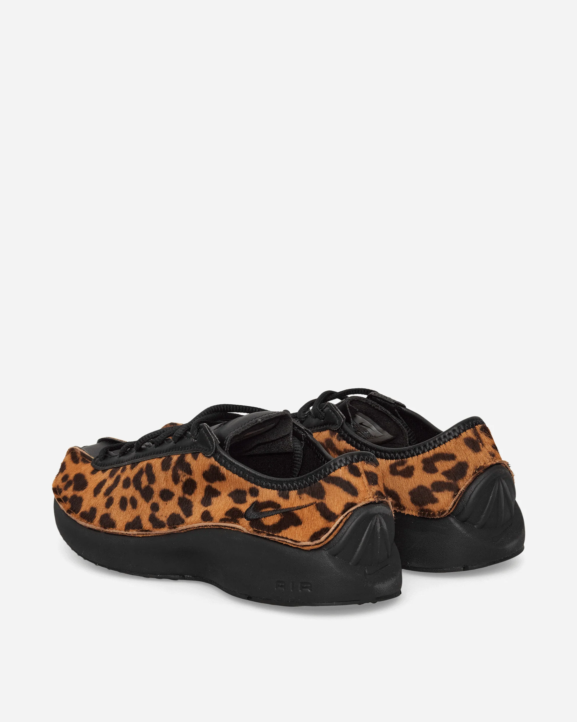 Women's Air Superfly LX Pony Hair Leather Sneakers Flax / Black - Image 4