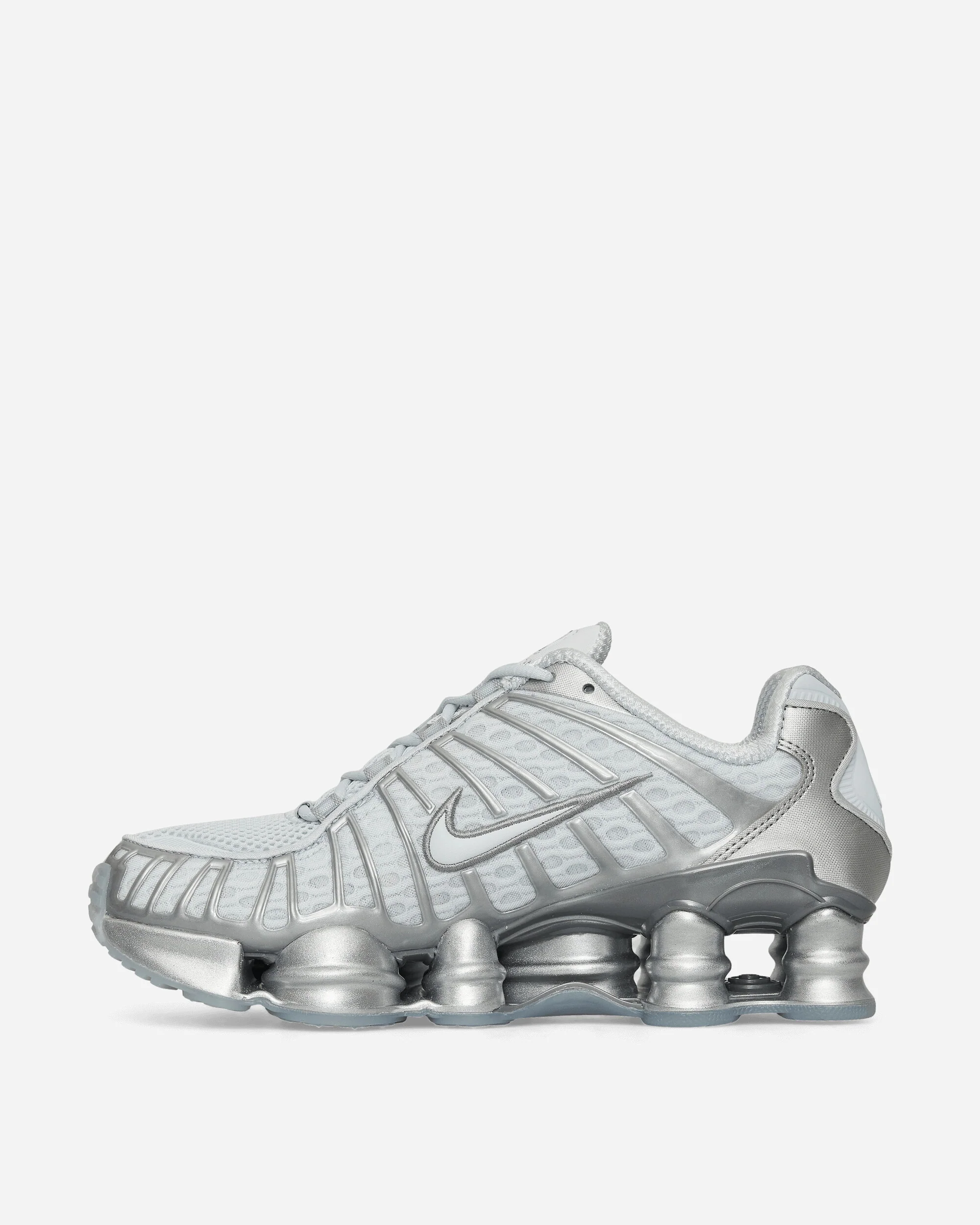 Women's Shox TL Sneakers Pure Platinum / Chrome - Image 4