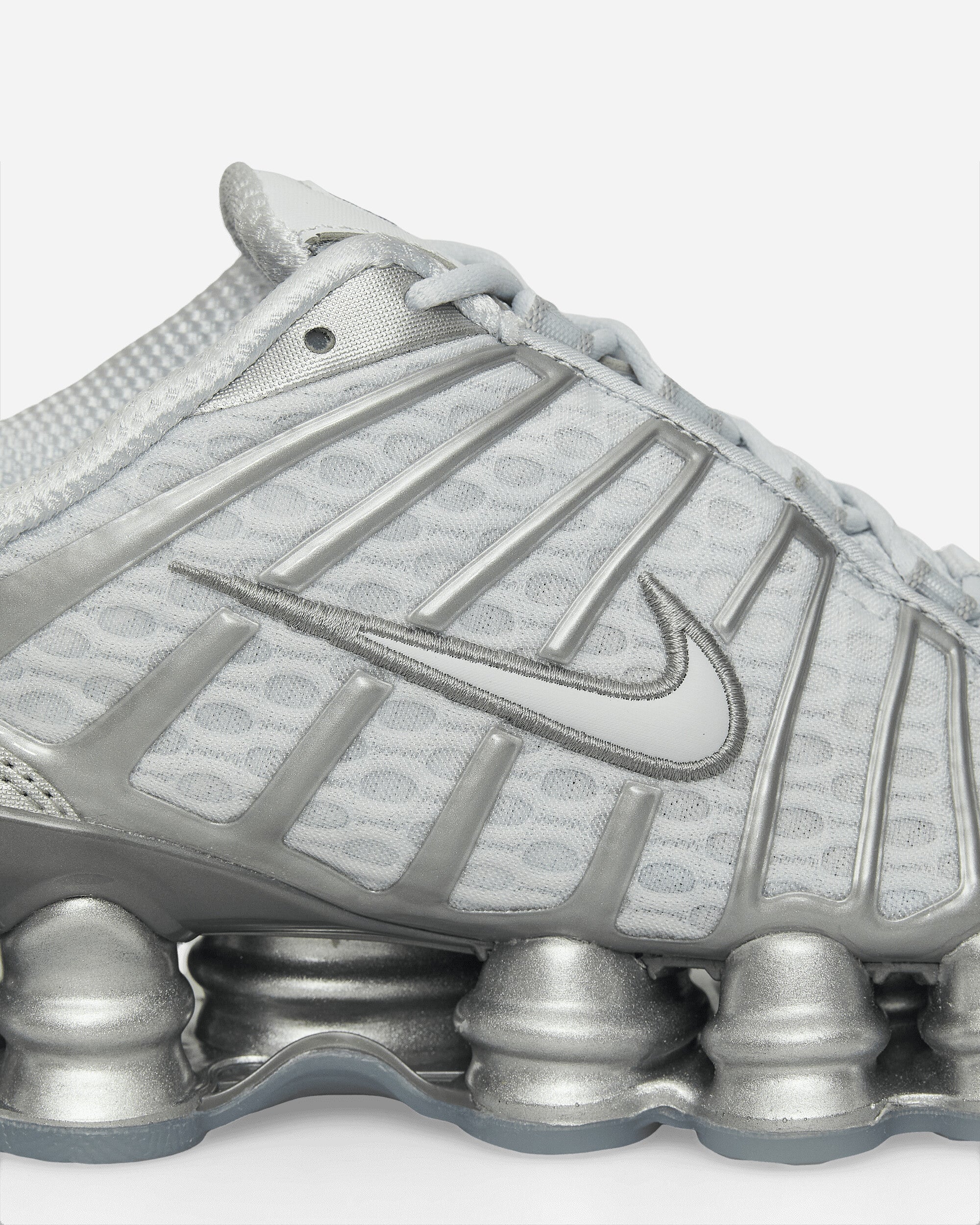 Women's Shox TL Sneakers Pure Platinum / Chrome - Image 7