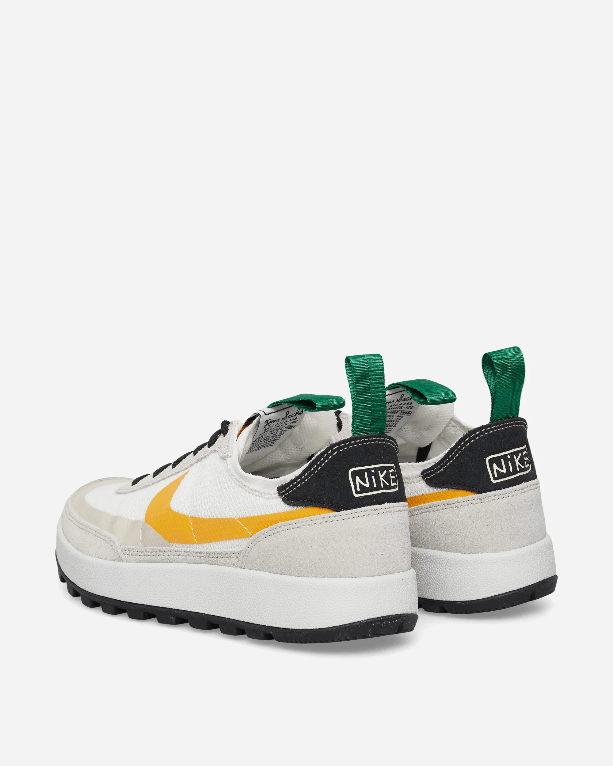 Women's NikeCraft General Purpose "Bricolage" Sneakers Light Cream / Pine Green - Image 4