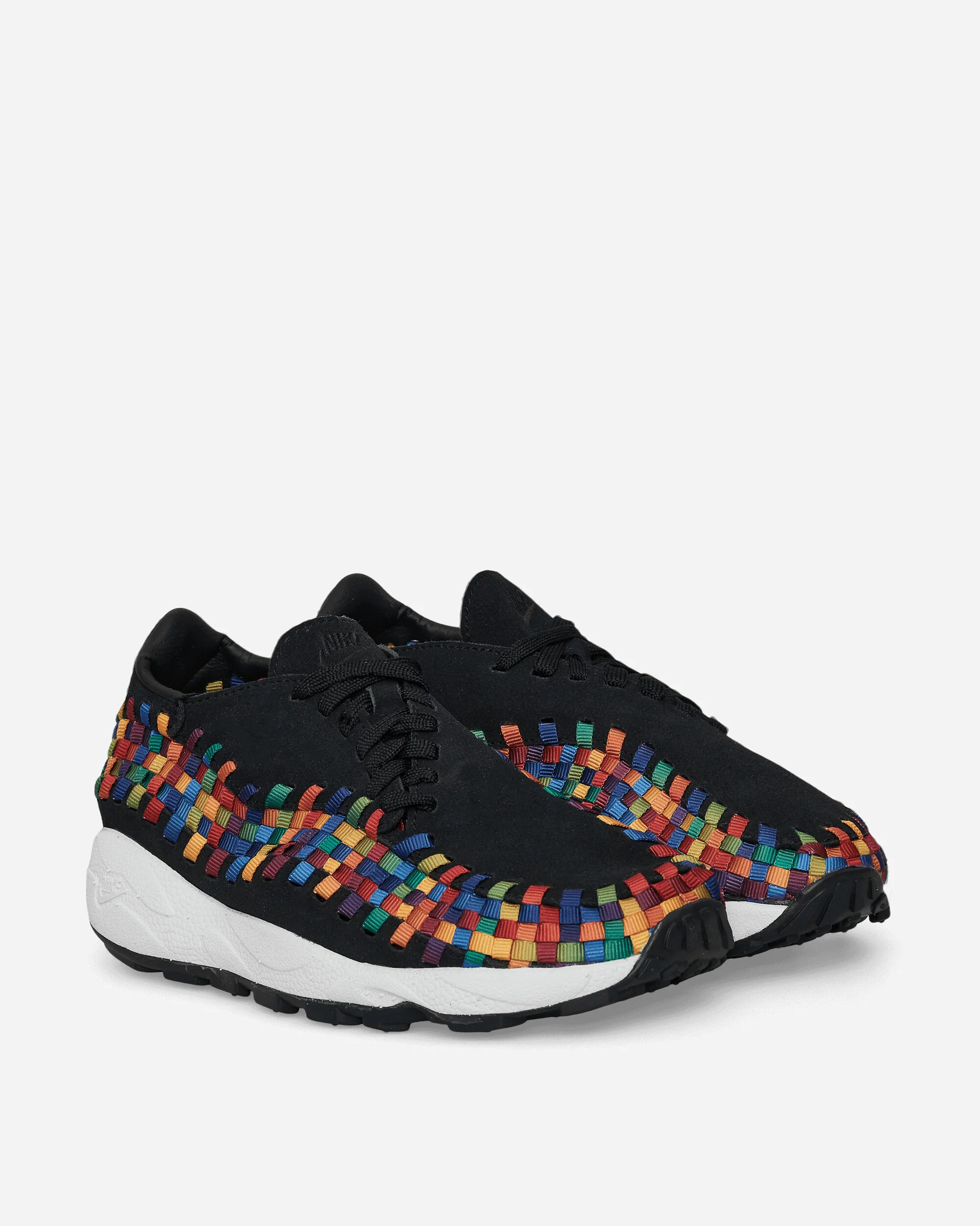 Women's Air Footscape Woven Sneakers Black / Multicolor - Image 3