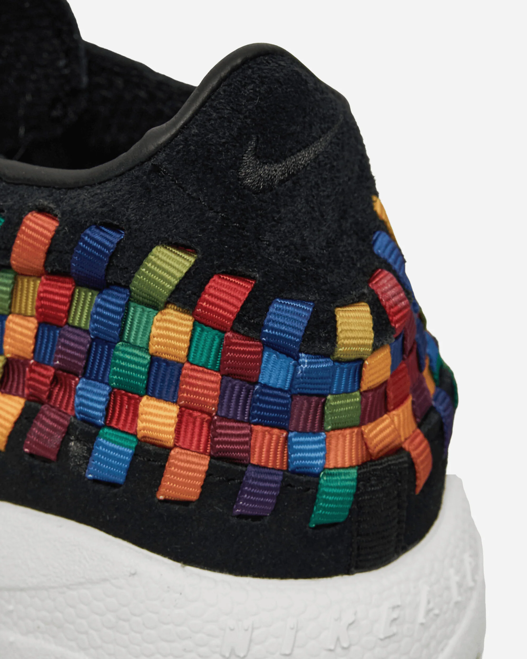 Women's Air Footscape Woven Sneakers Black / Multicolor - Image 7