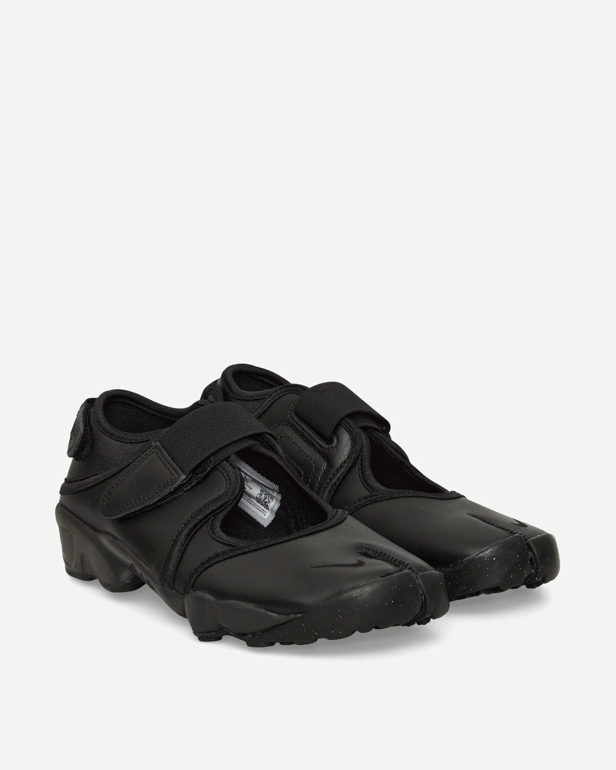 Women's Air Rift Leather Sandals Black - Image 2