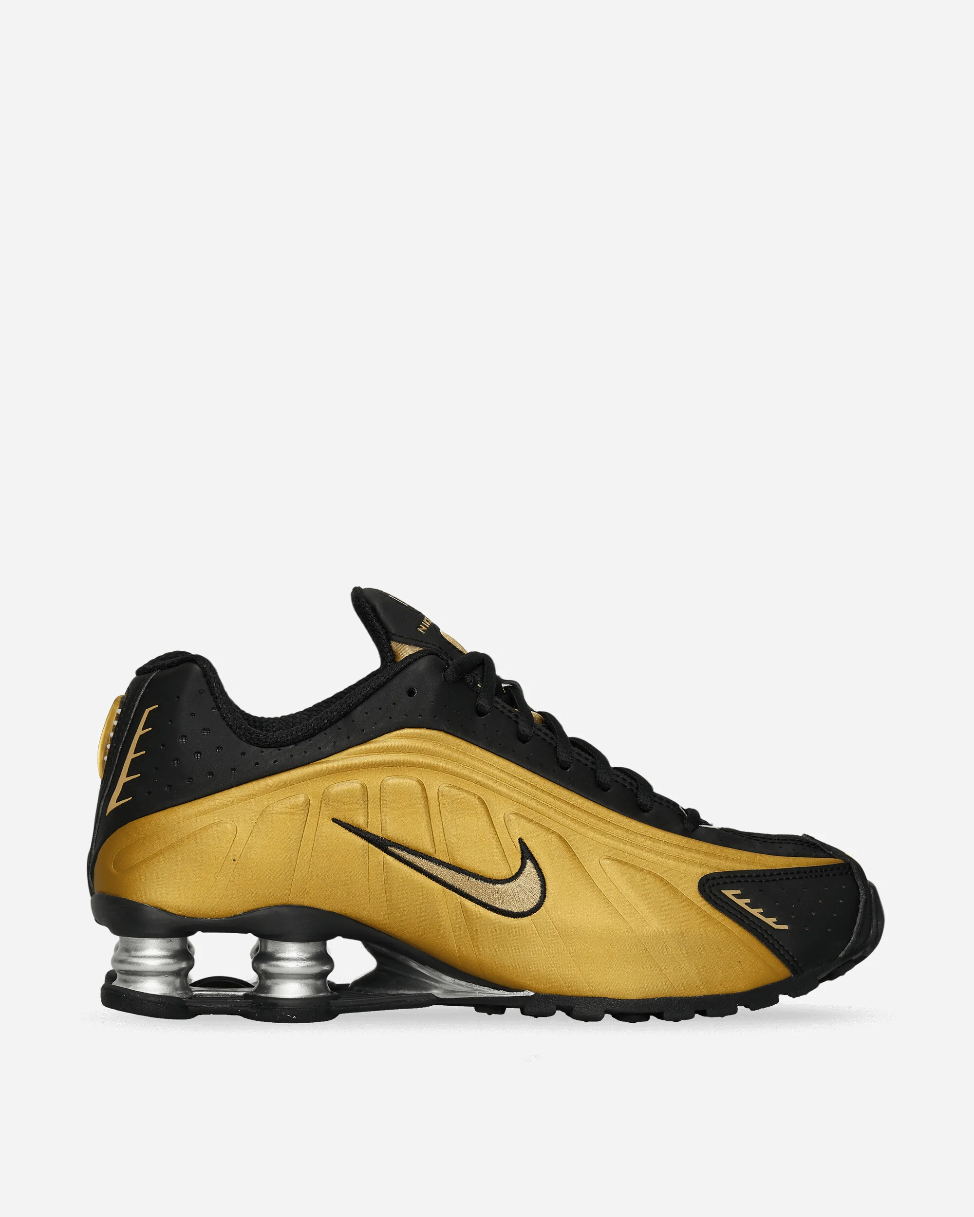 Women's Shox R4 Sneakers Black / Metallic Gold - Image 2