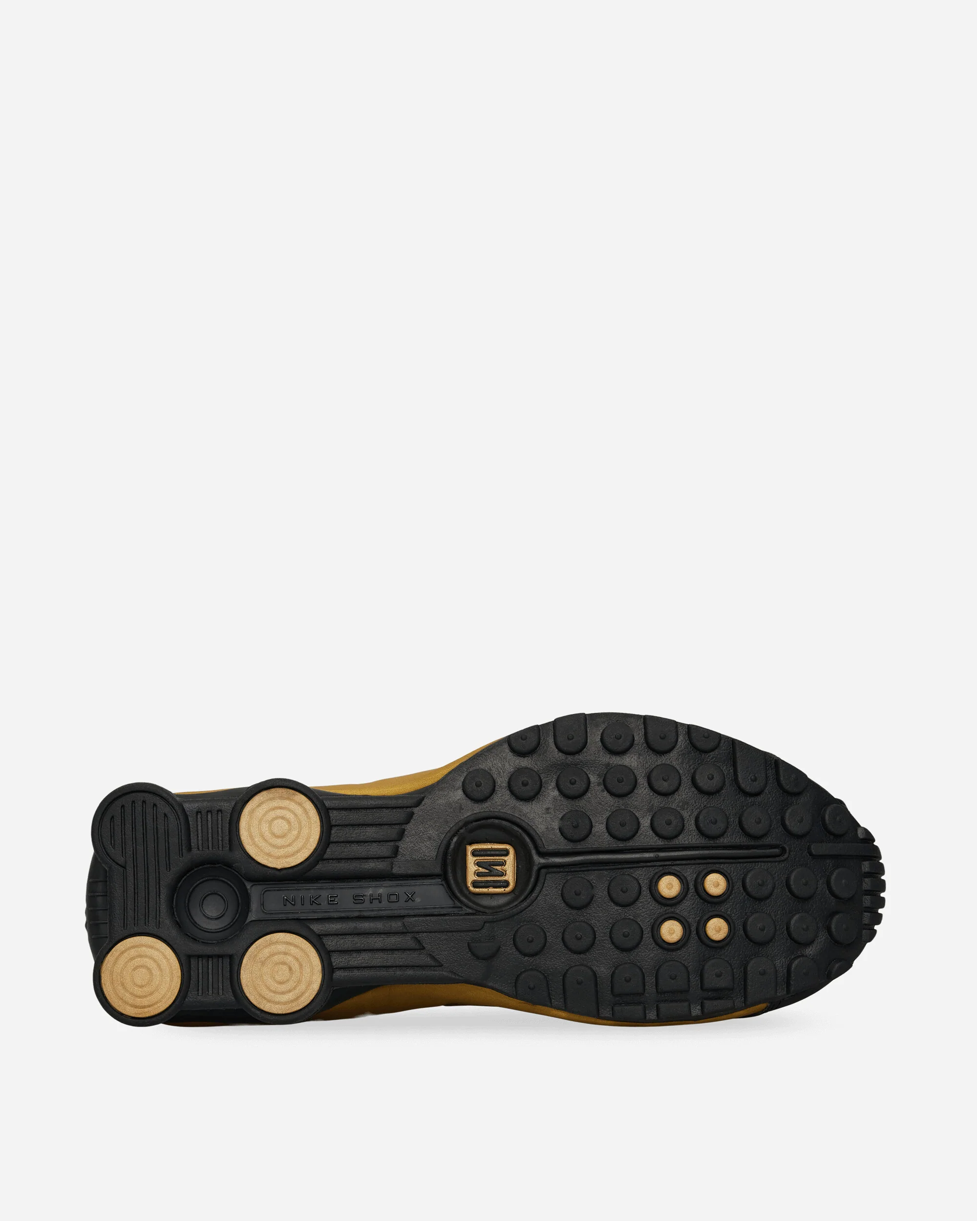 Women's Shox R4 Sneakers Black / Metallic Gold - Image 6