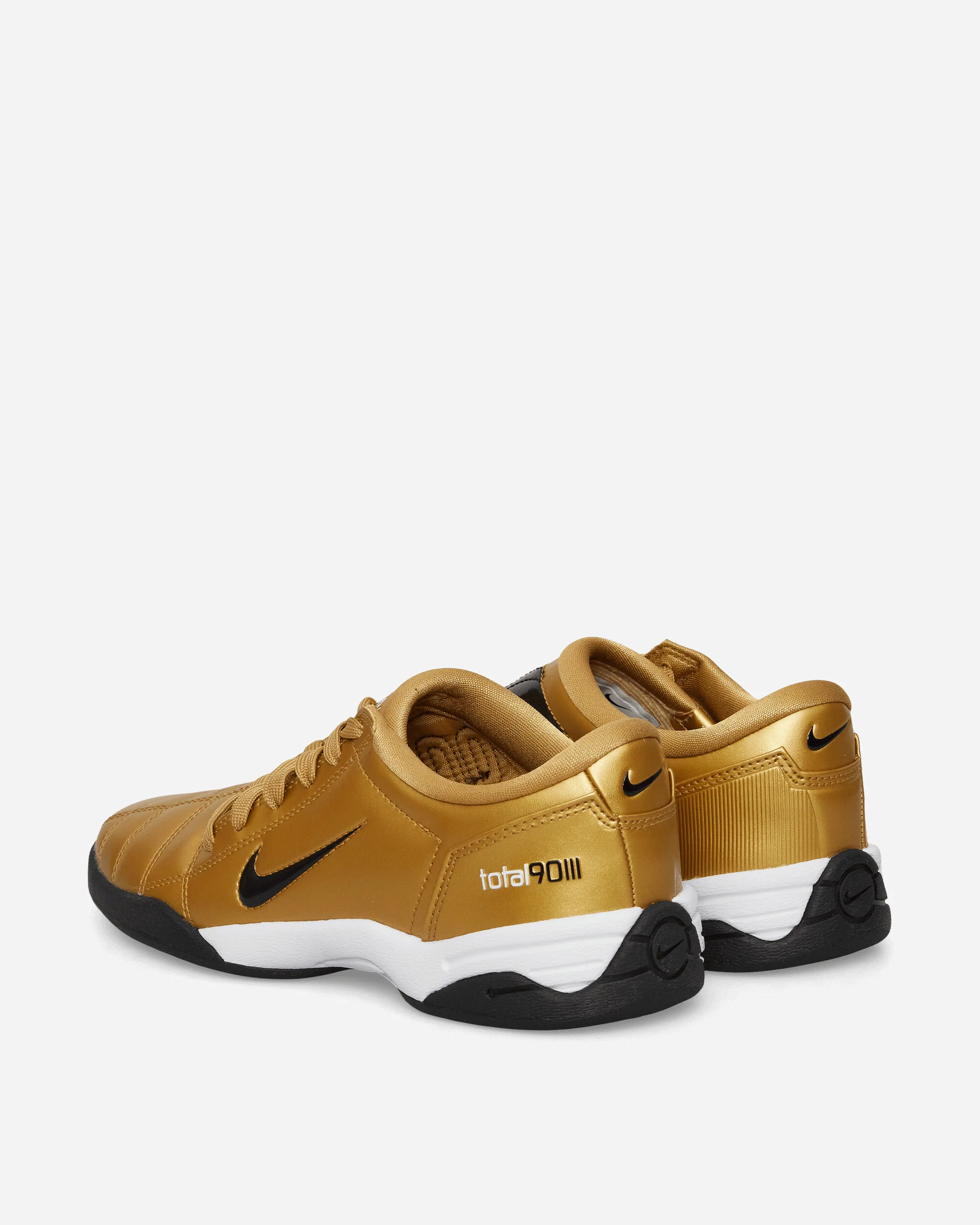 Women's Total 90 Sneakers Metallic Gold / Black - Image 4