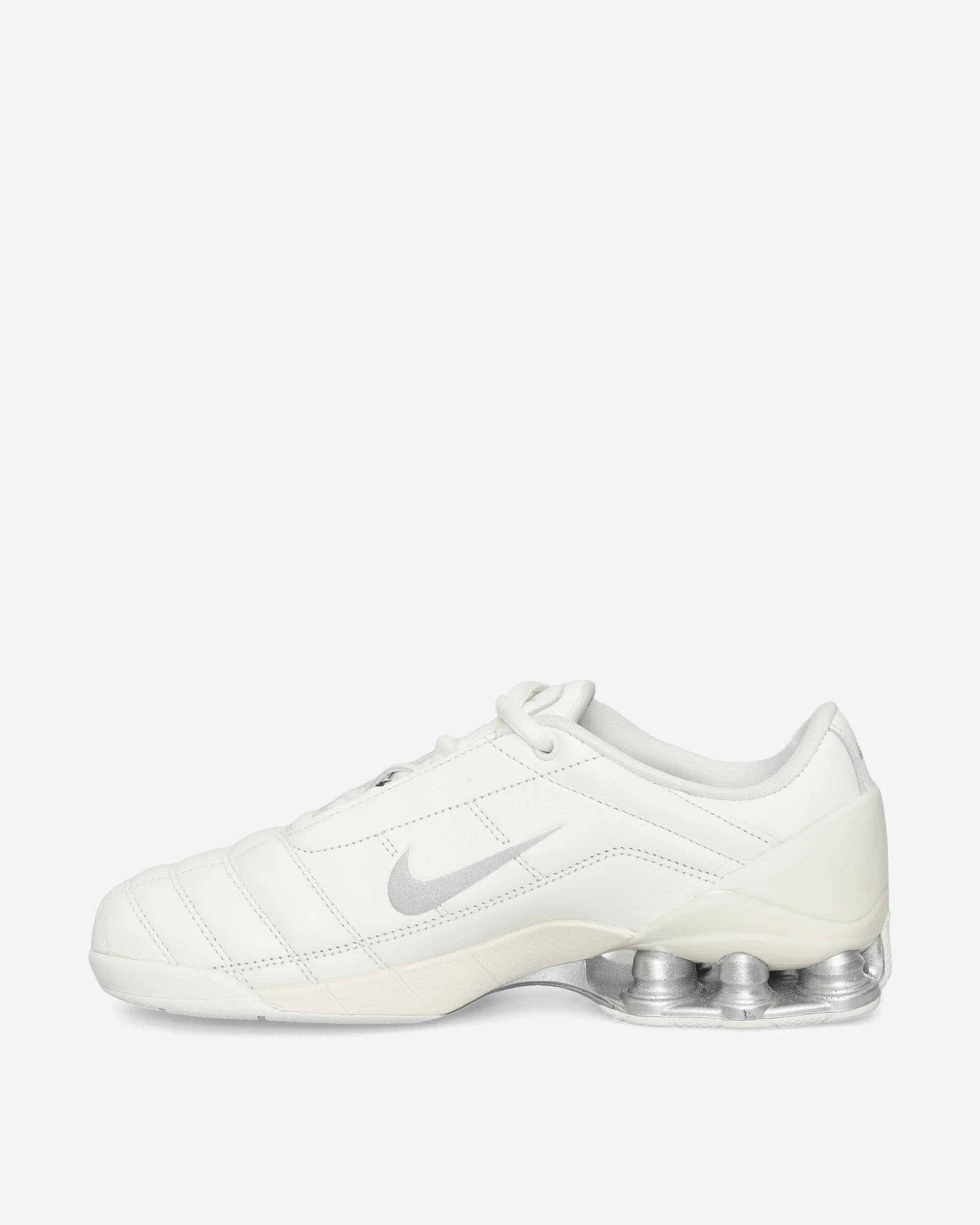 Women's T90 Shox Magia Sneakers Sail / Metallic Silver - Image 3