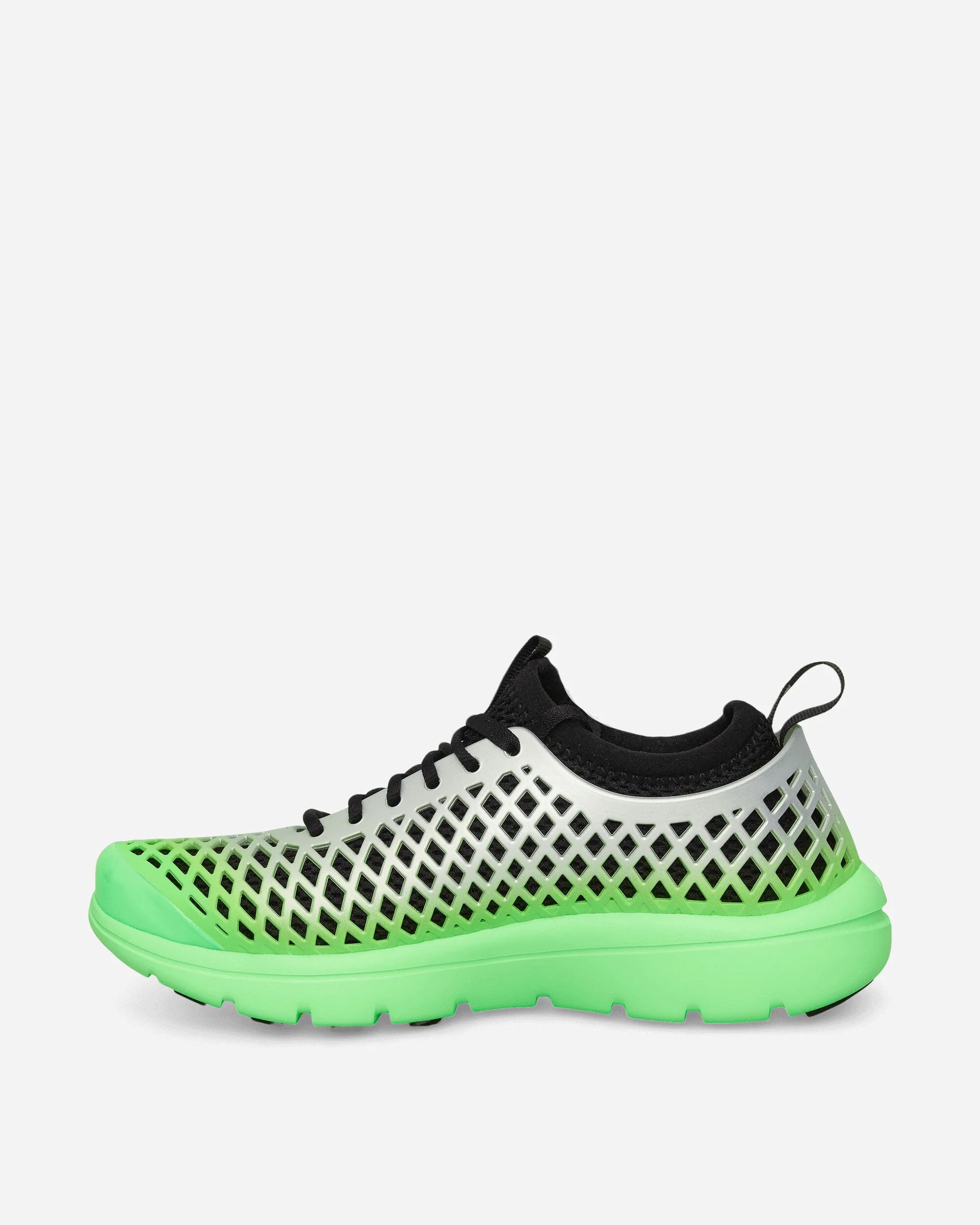 Women's Rejuven8 Sneakers Metallic Silver / Voltage Green - Image 3