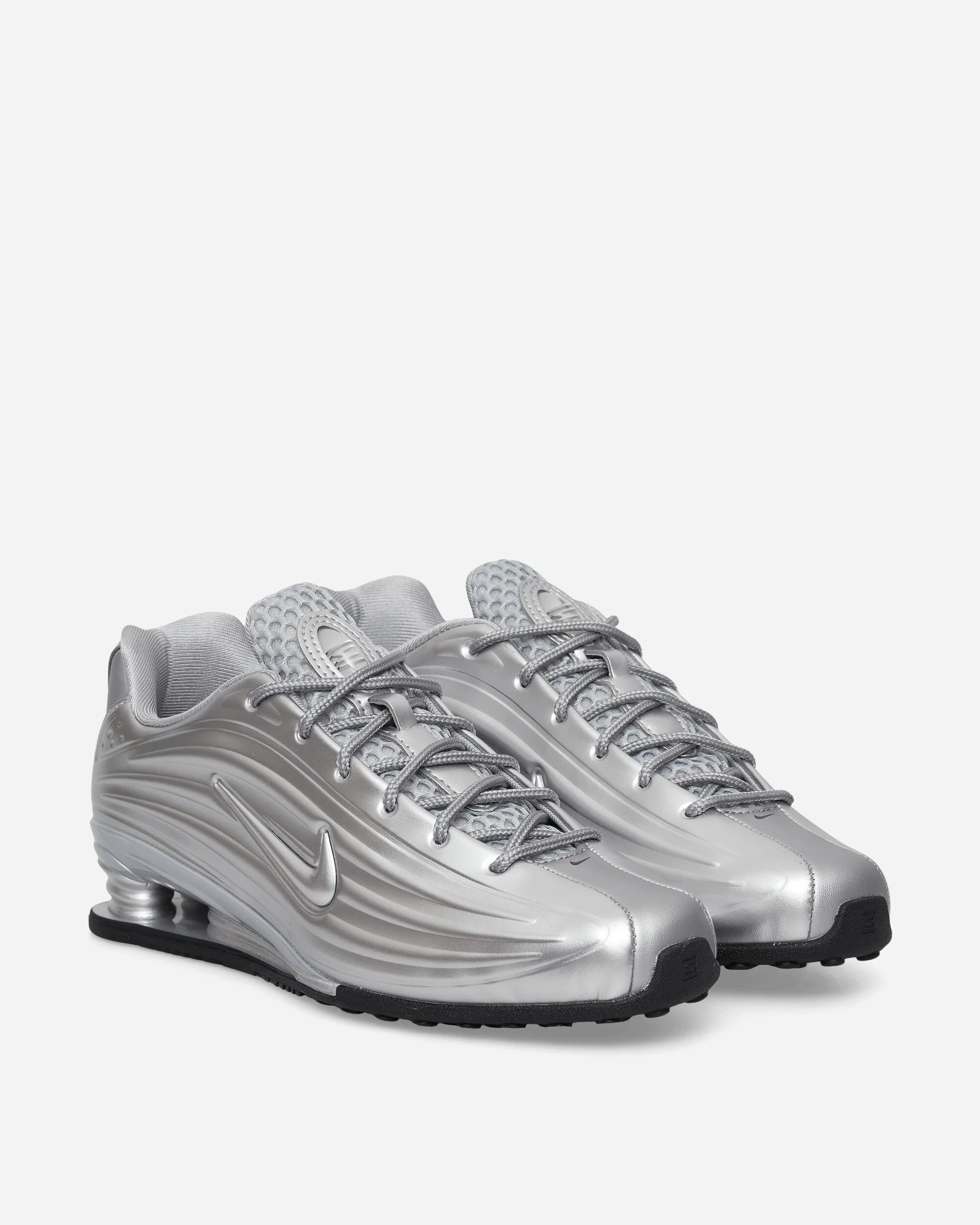 Women's Shox Z Sneakers Metallic Silver / Black - Image 2