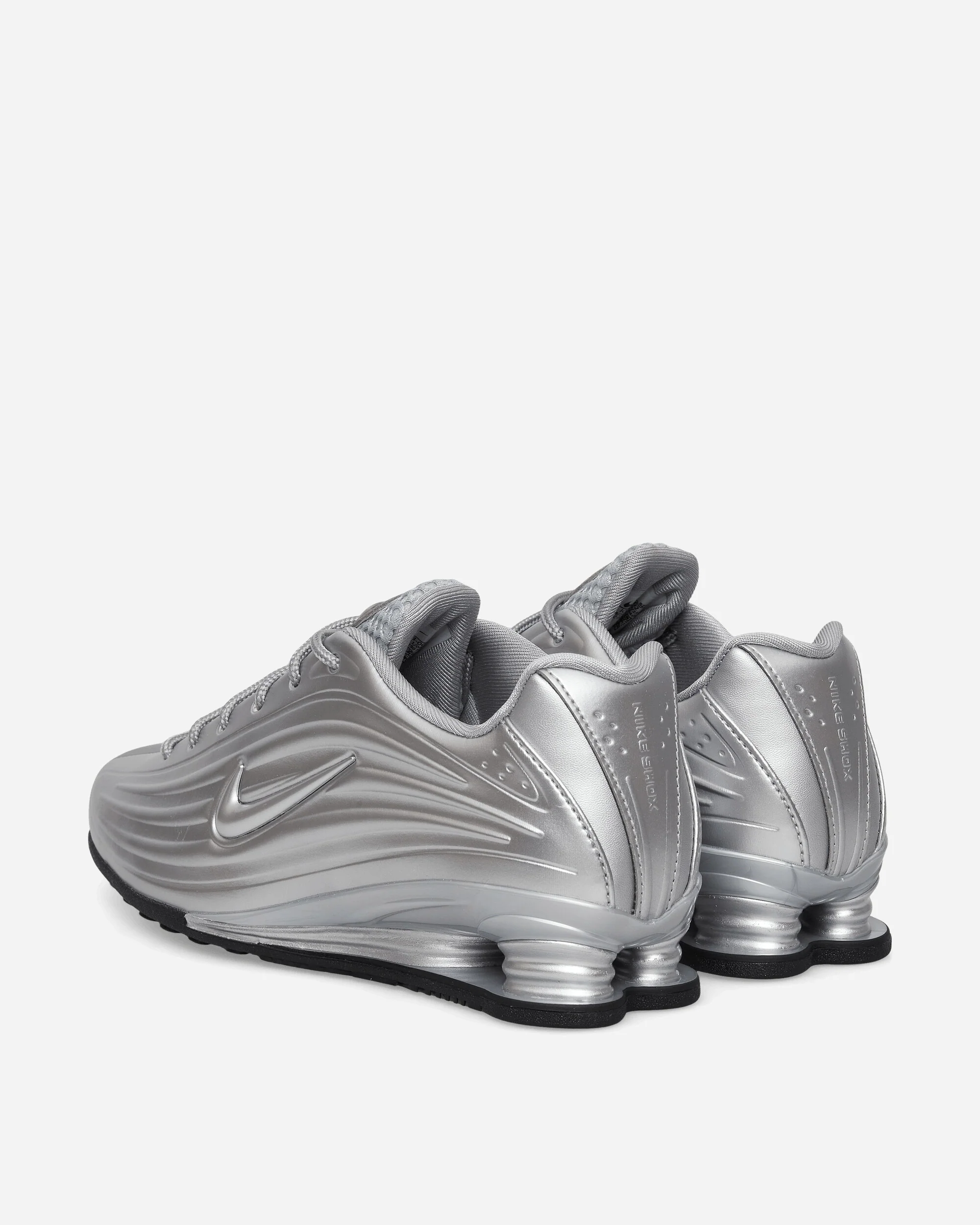 Women's Shox Z Sneakers Metallic Silver / Black - Image 4