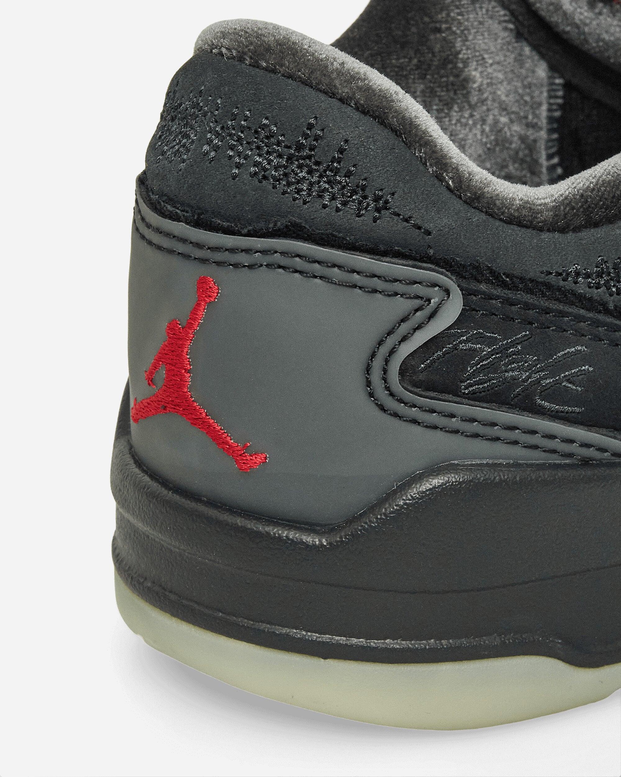 Women's Téla Jordan Flight Court Sneakers Black / Varsity Red - Image 7