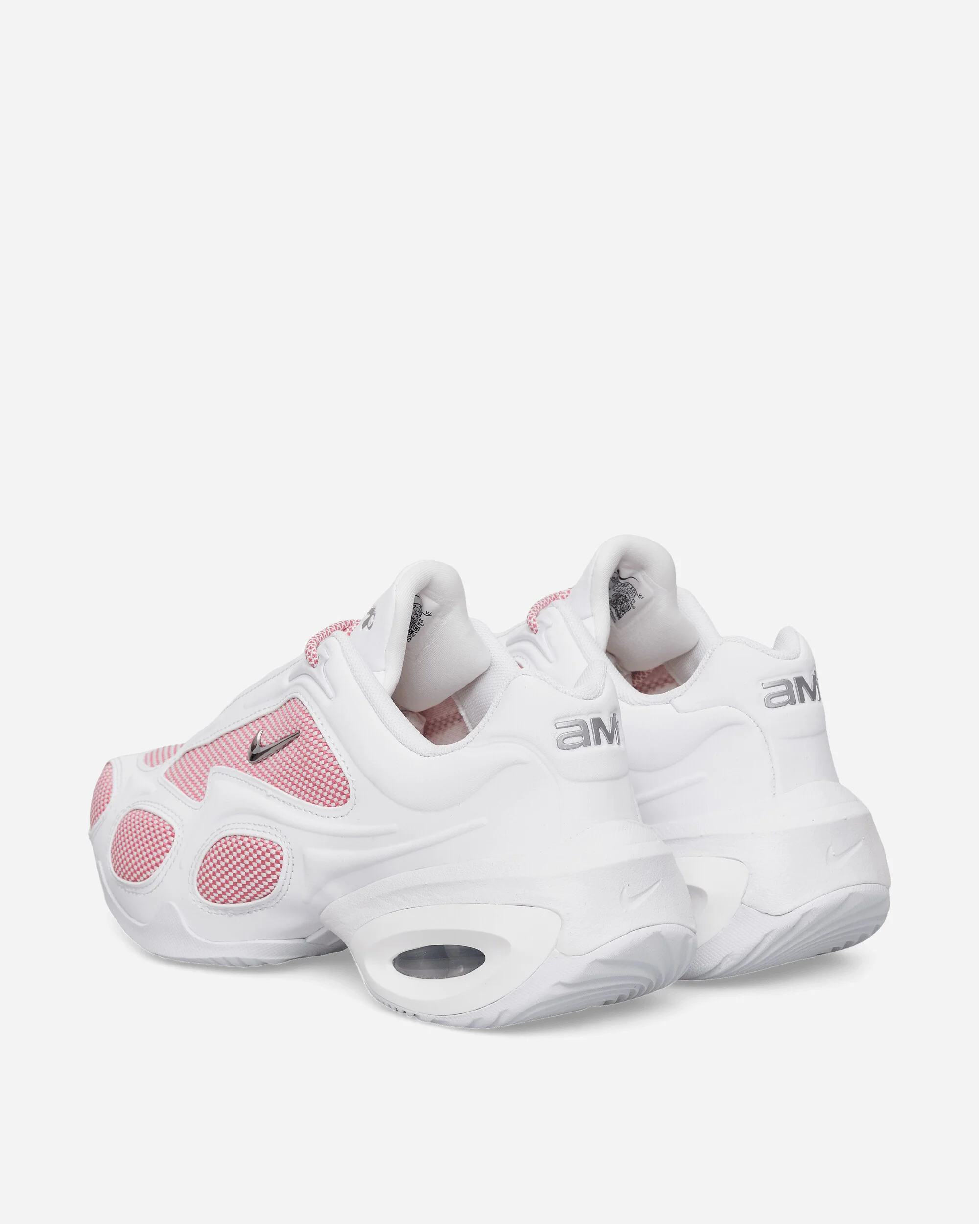 Women's Air Max Muse Sneakers White / Metallic Silver / Peony - Image 4