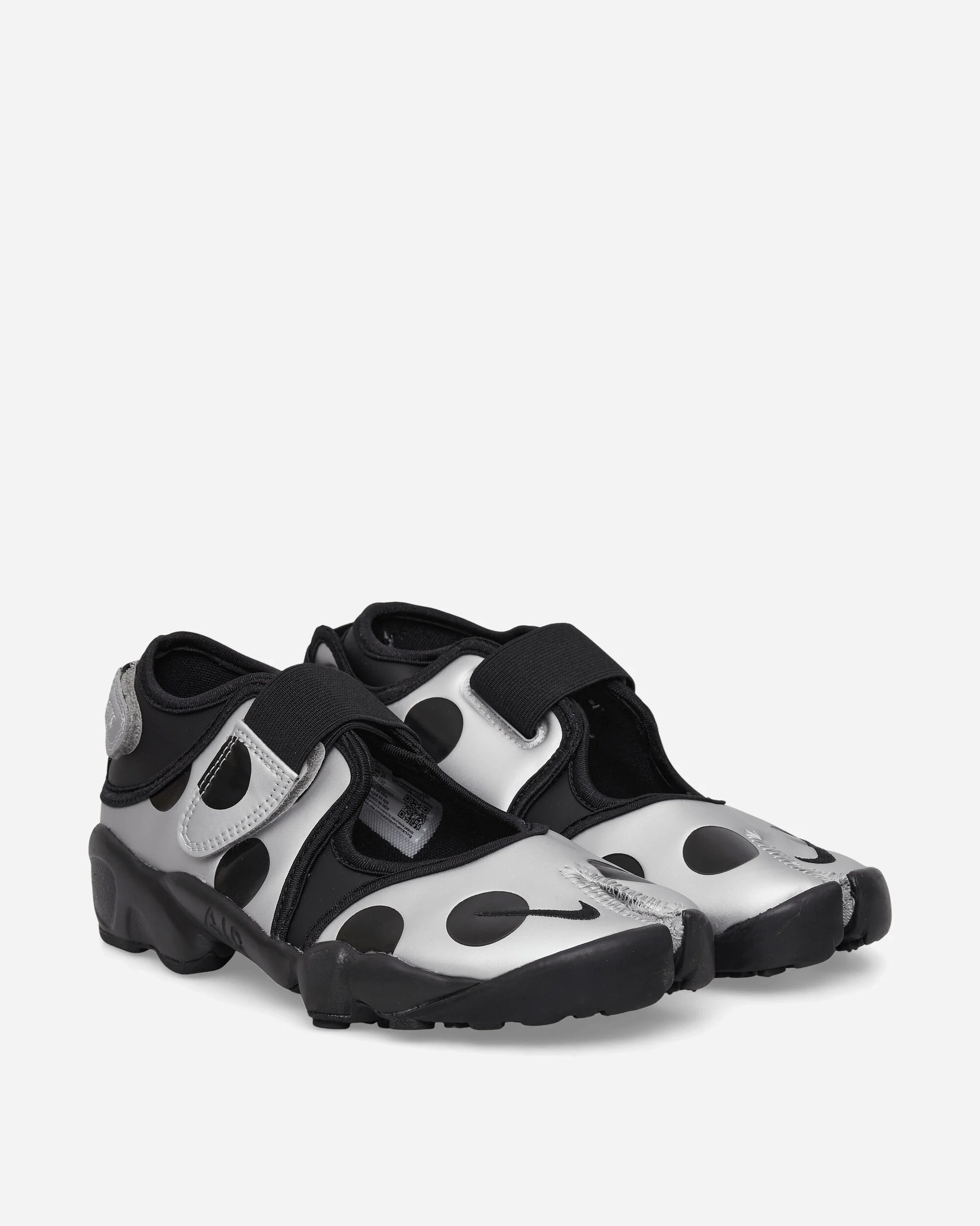 Women's Air Rift Sandals Black / Metallic Silver - Image 2