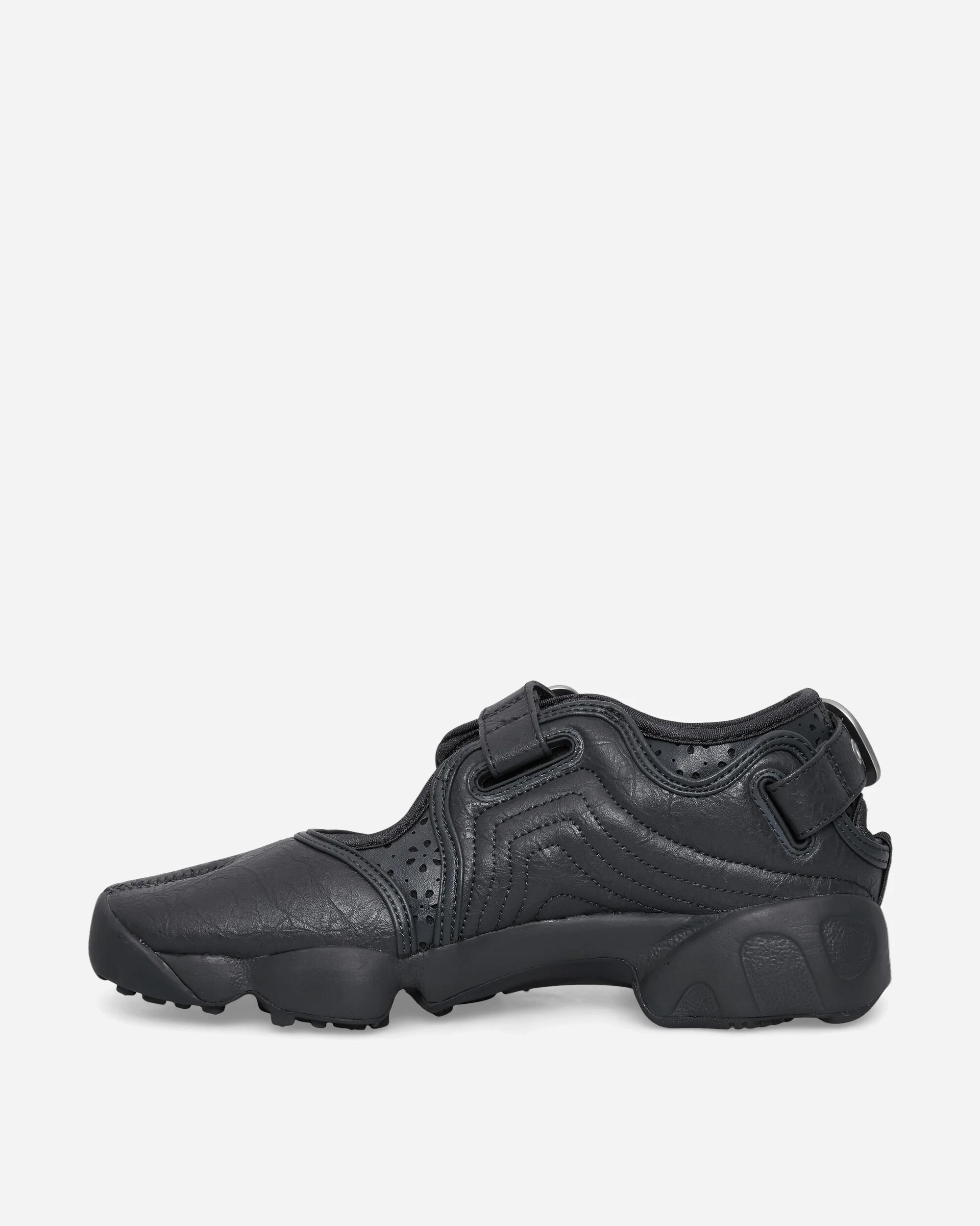 Women's Air Rift Leather Sandals Black - Image 3