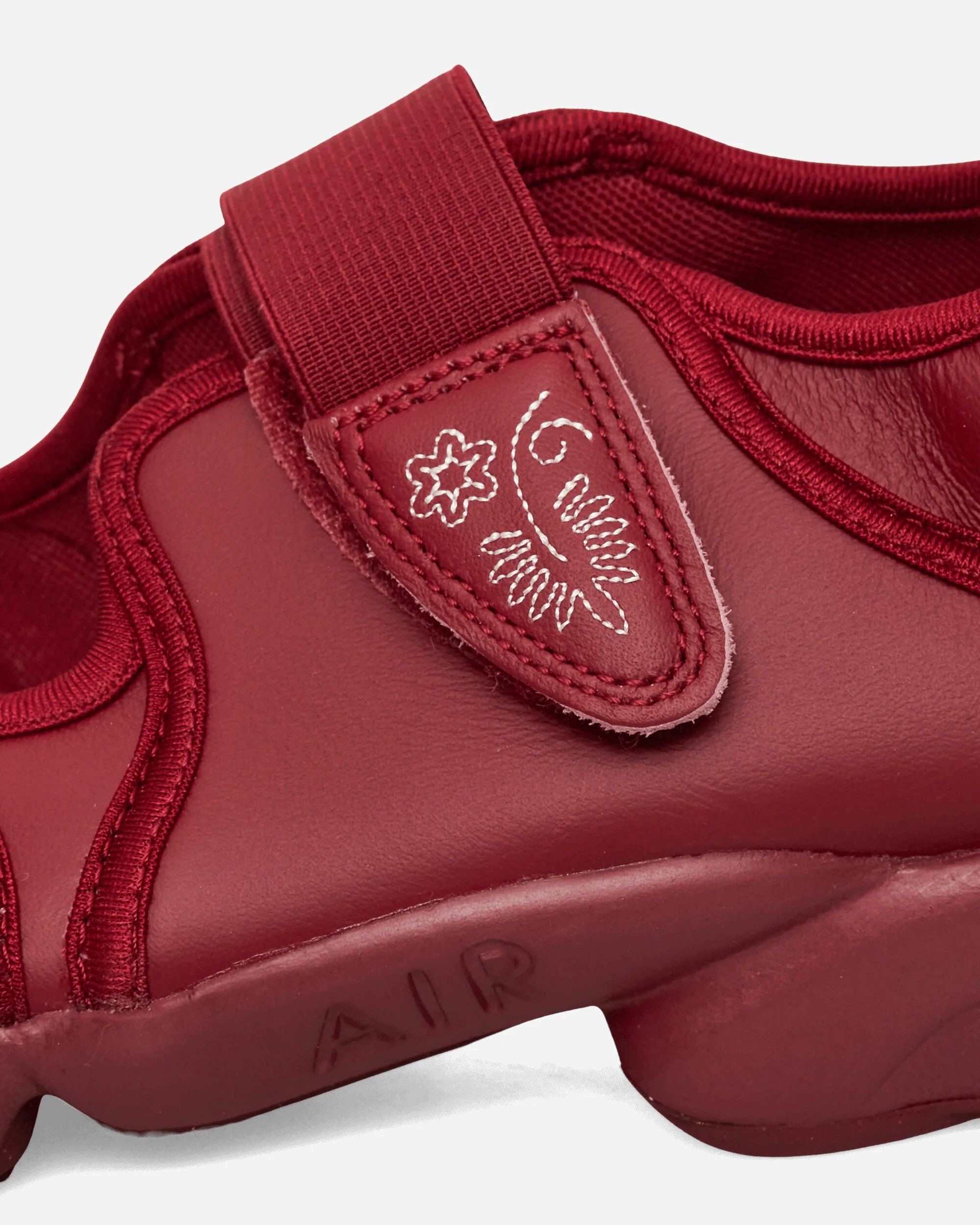 Women's Air Rift Leather Sandals Team Red - Image 6