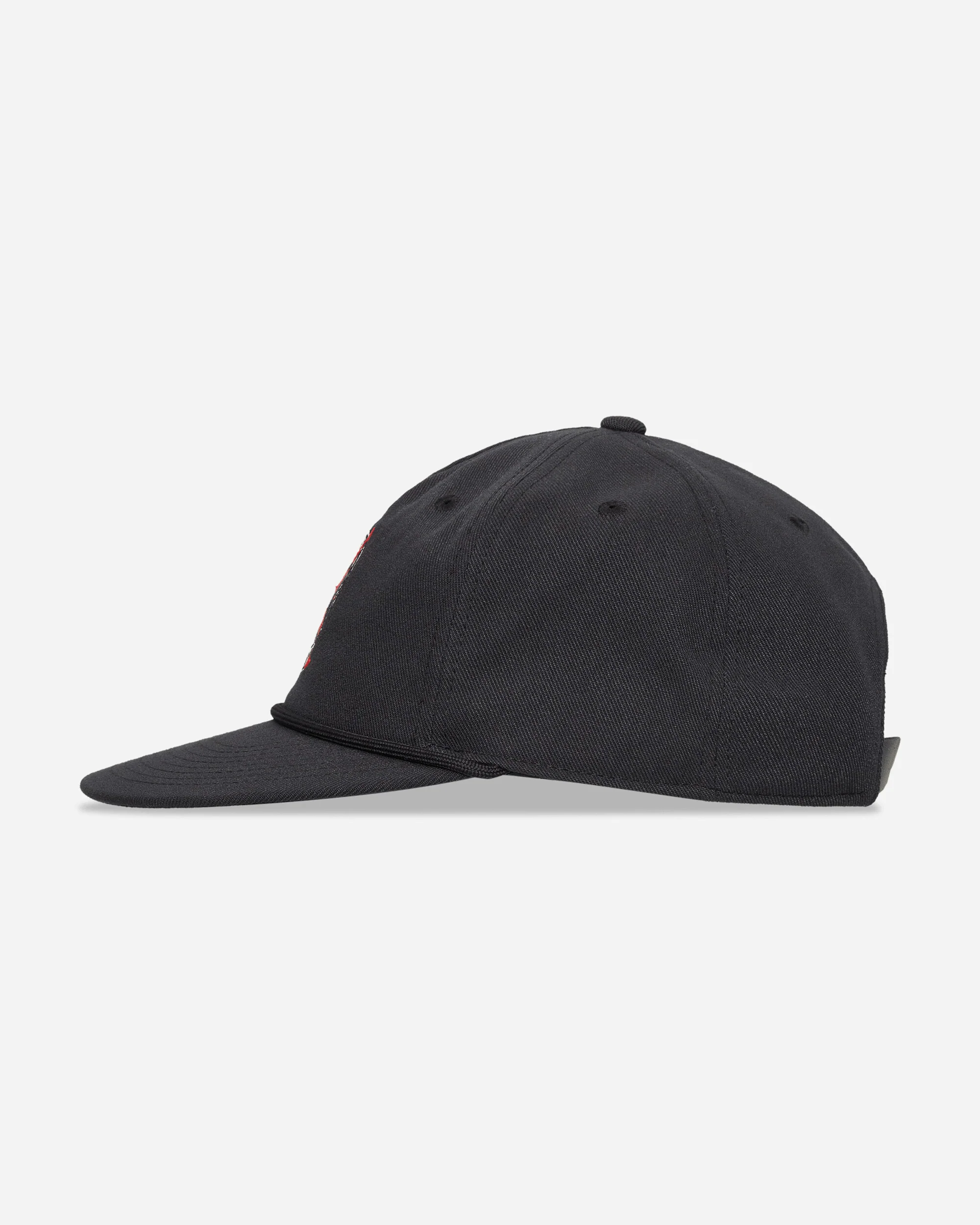Flight Club Pro Unstructured Flat Bill Hat Black - Image 3
