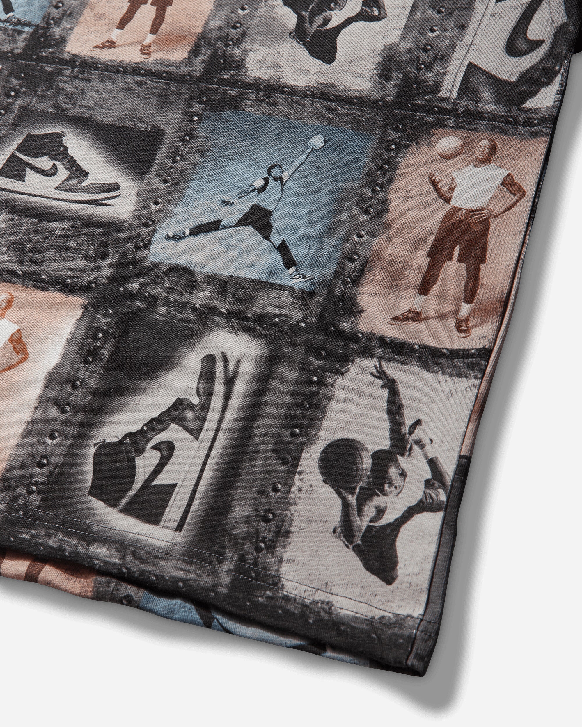 Men's Jordan Flight Club Printed T-Shirt Sail - Image 3