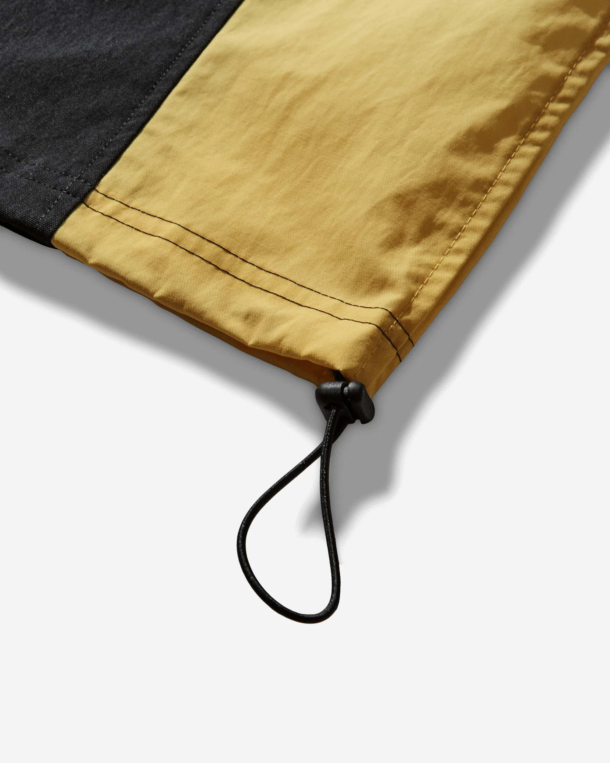 Men's Flight Lightweight Half-Zip Hoodie Black / Speed Yellow - Image 4