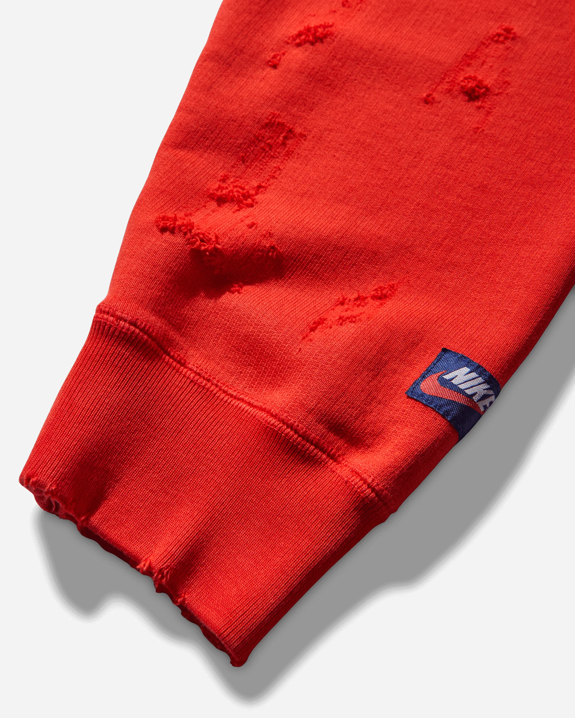 Men's Rare Air Fleece Hoodie Chile Red - Image 4