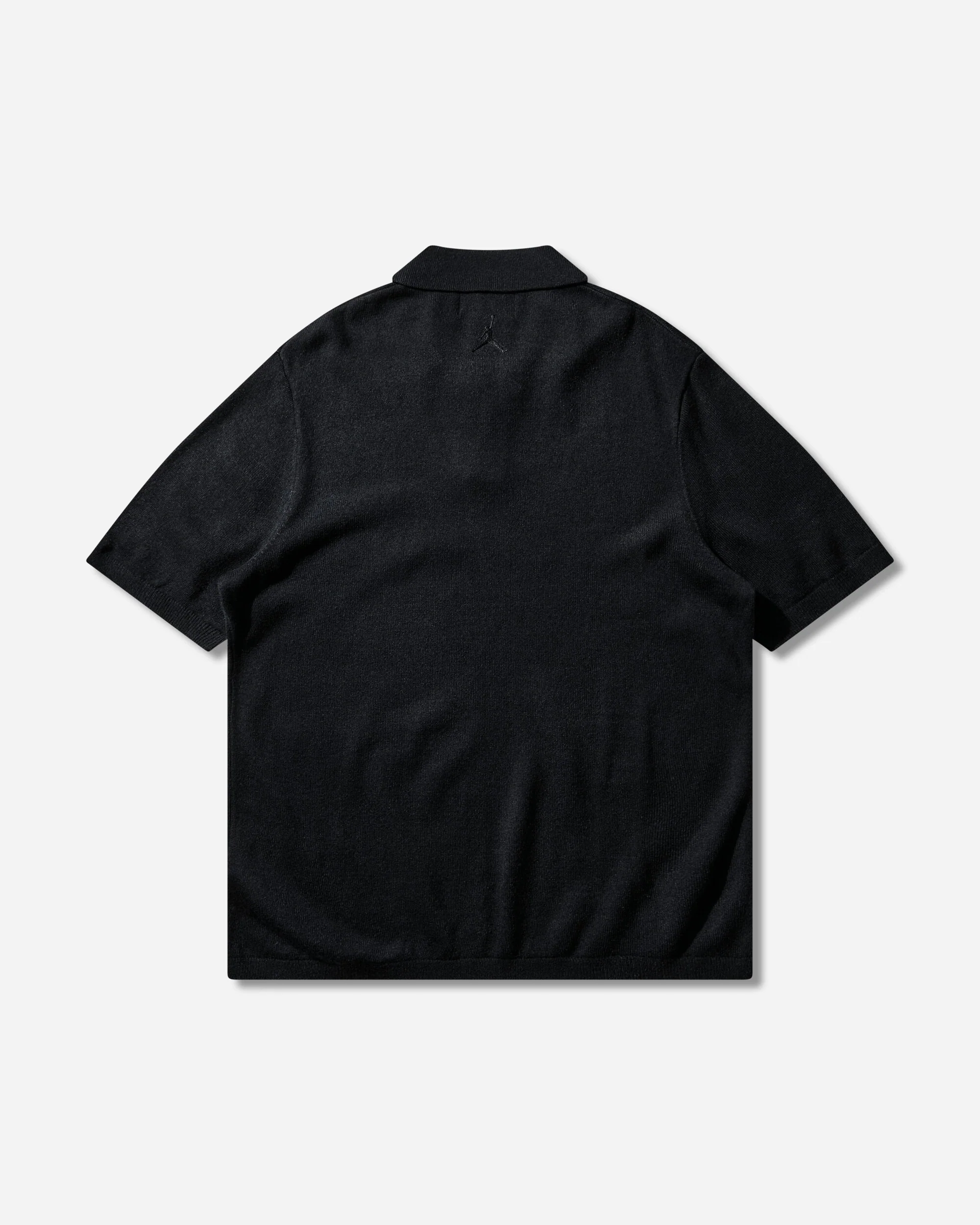 Men's A Ma Maniére Knit Polo Black - Image 2