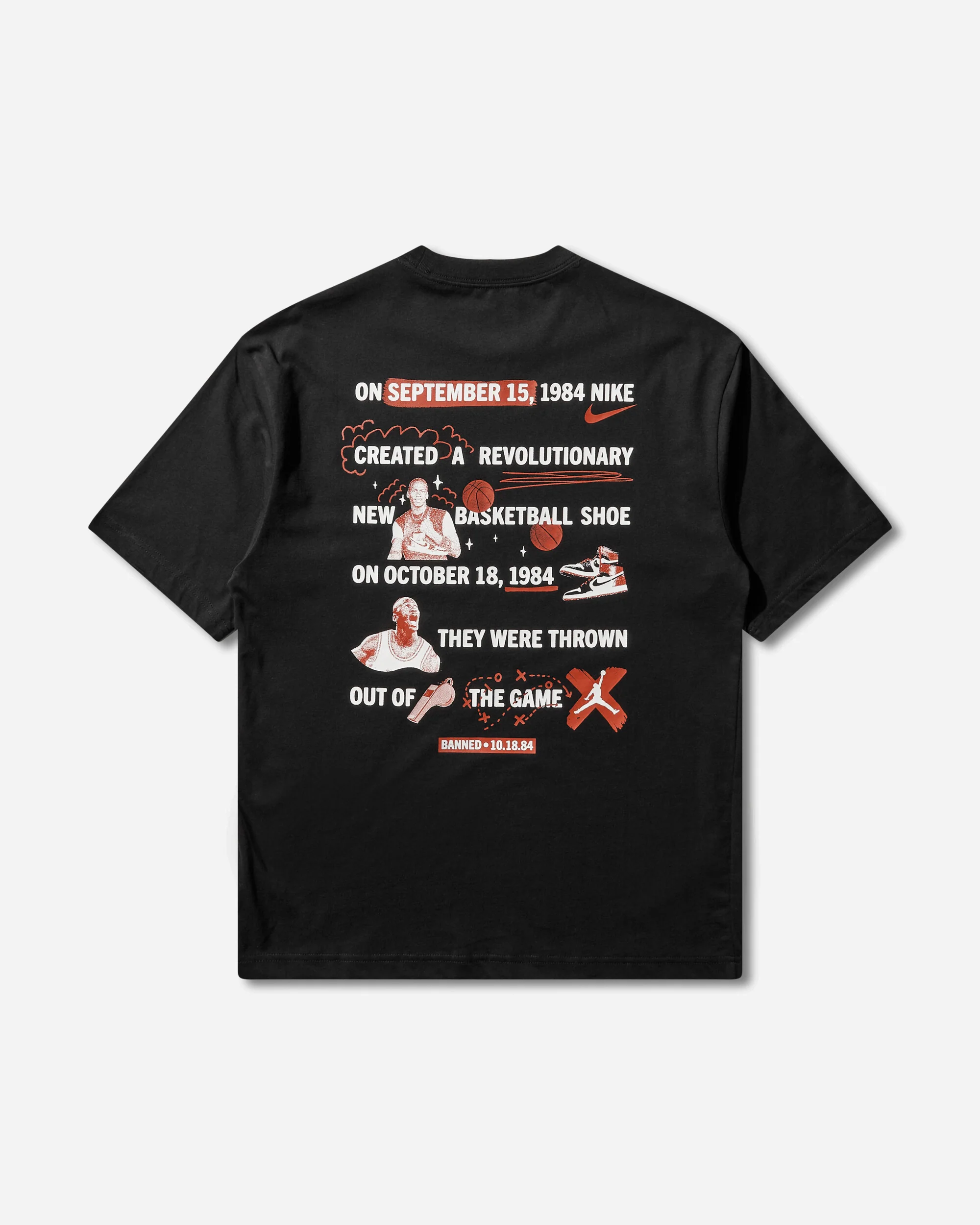 Men's Brooklyn Banned T-Shirt Black - Image 2
