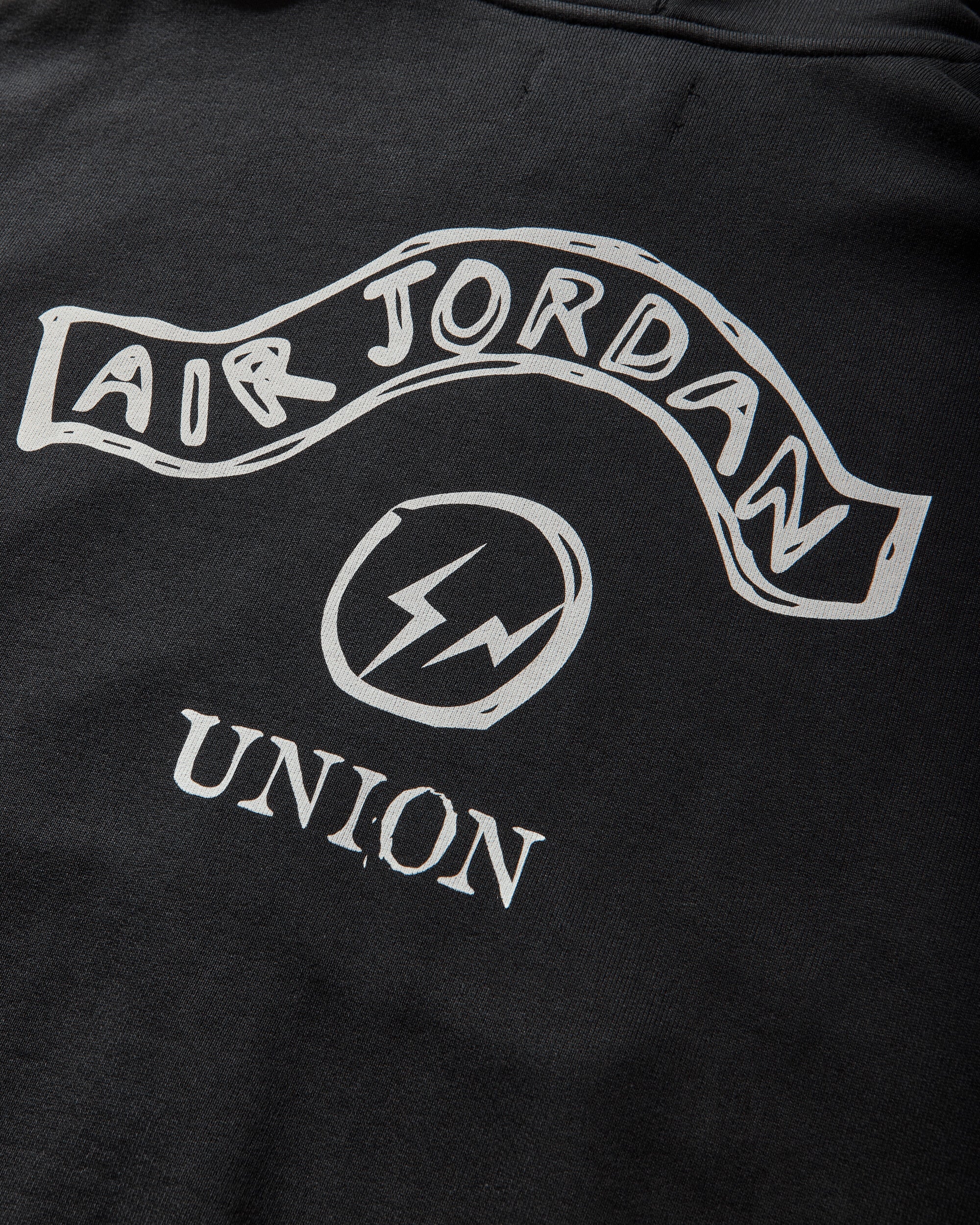 Union x Fragment Zip Hoodie Black - Image 3