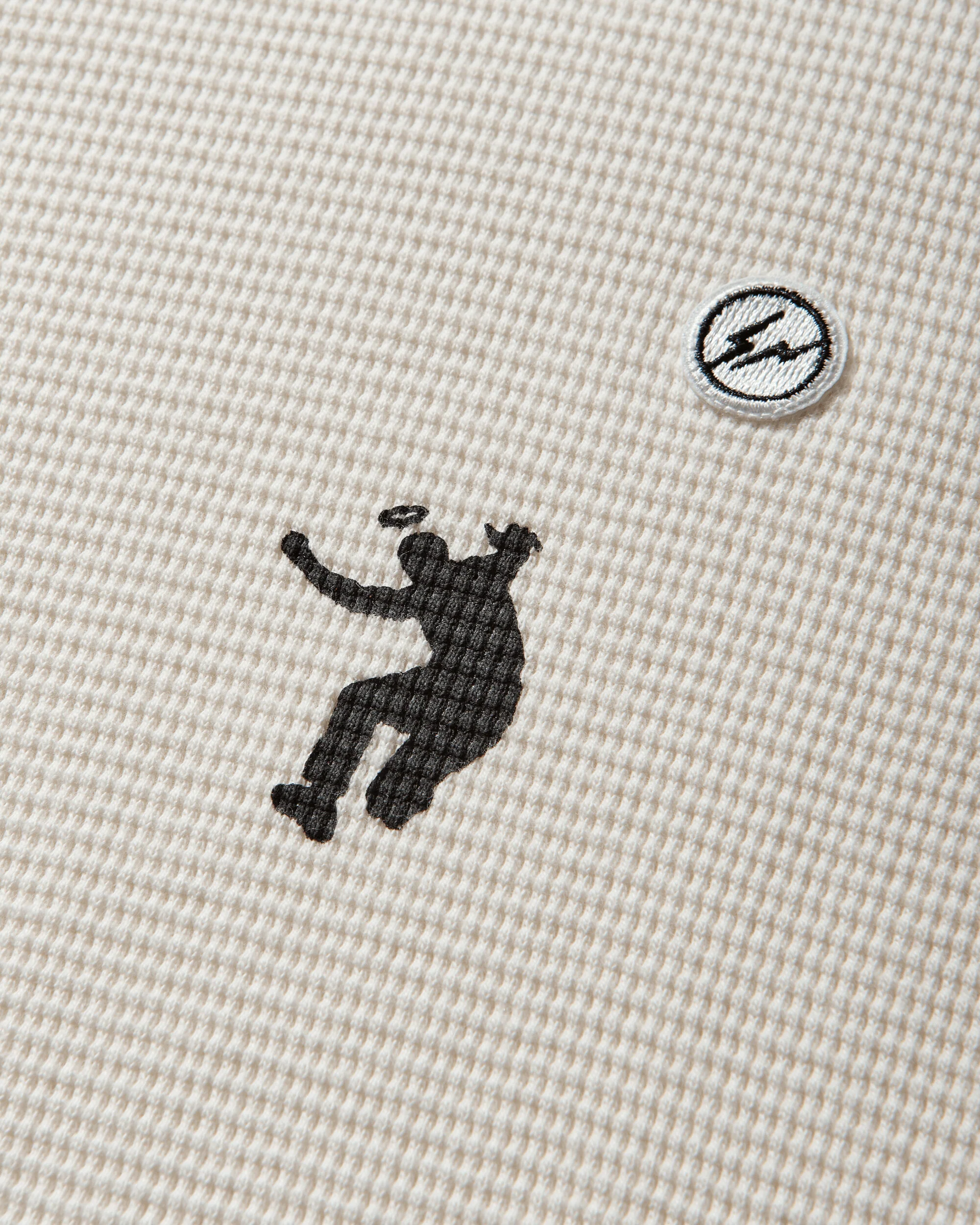 Union x Fragment Thermal Top Pale Ivory - Image 4