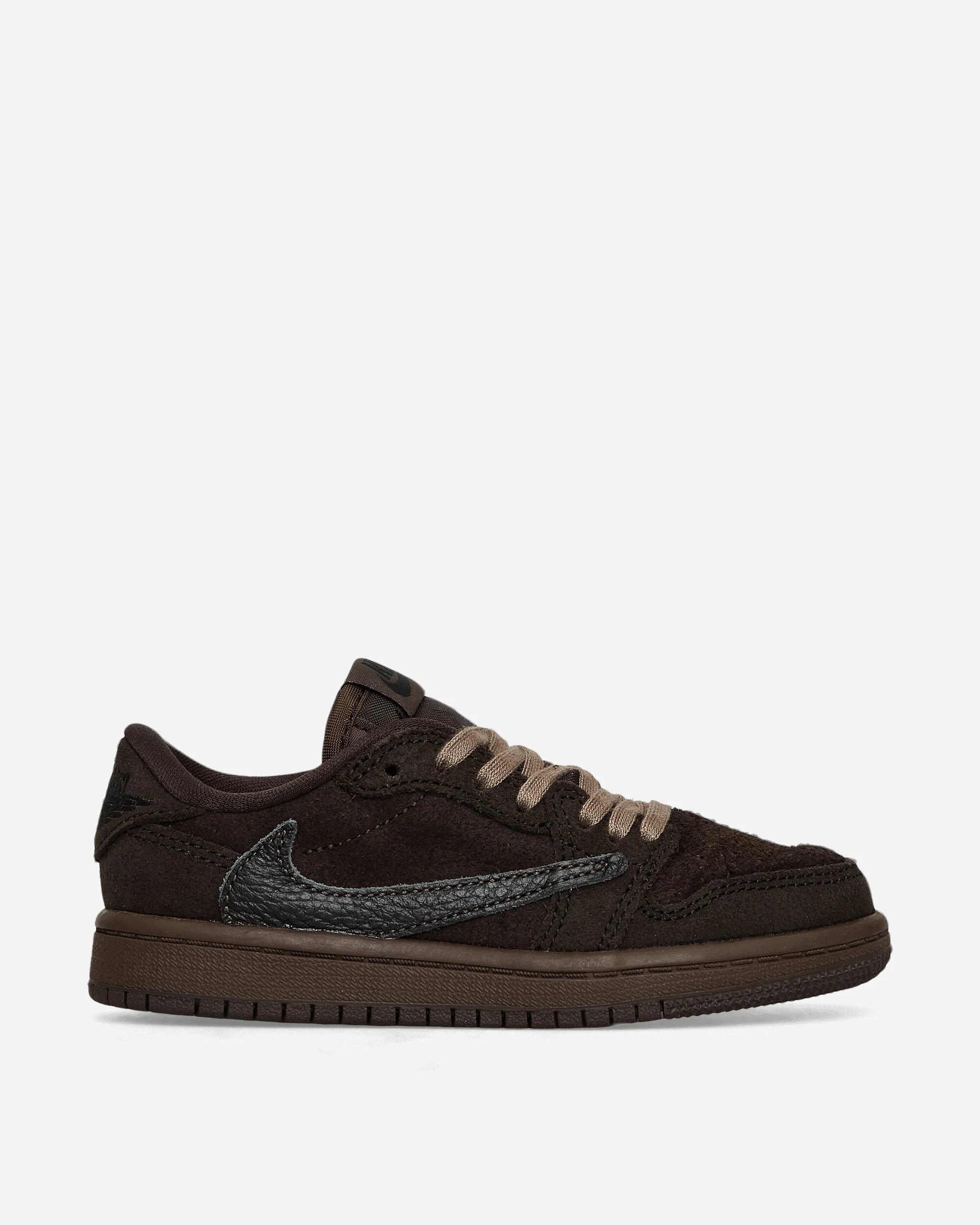 Travis Scott Air Jordan 1 Low (PS) Sneakers Velvet Brown / Dark Mocha - Image 2