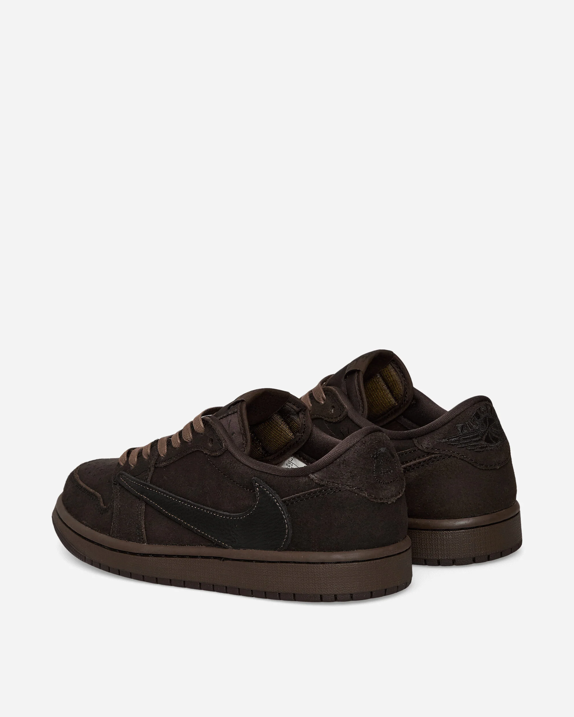 Travis Scott Air Jordan 1 Low Sneakers Velvet Brown / Dark Mocha - Image 4